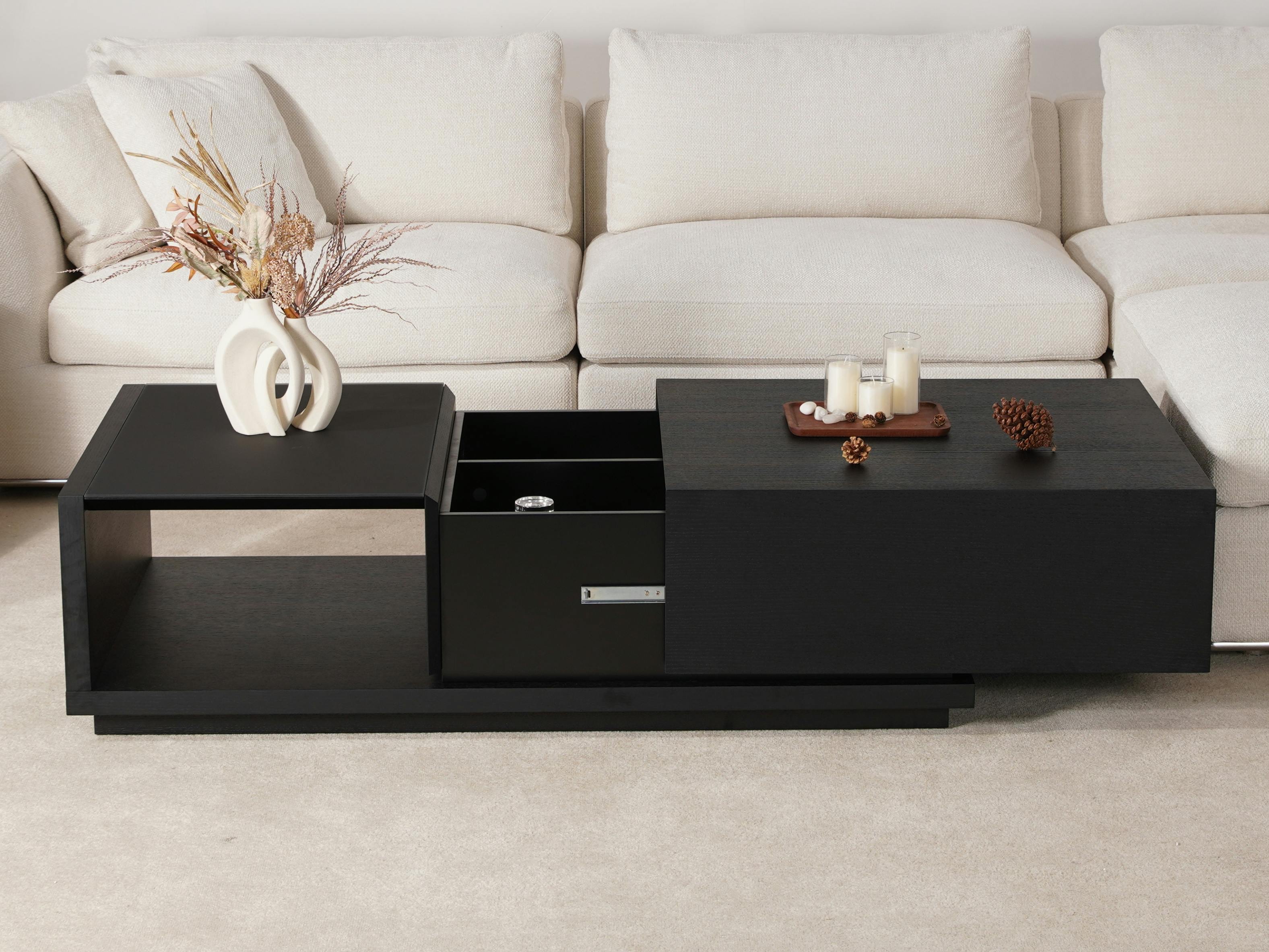 Amalfi Black Coffee Table