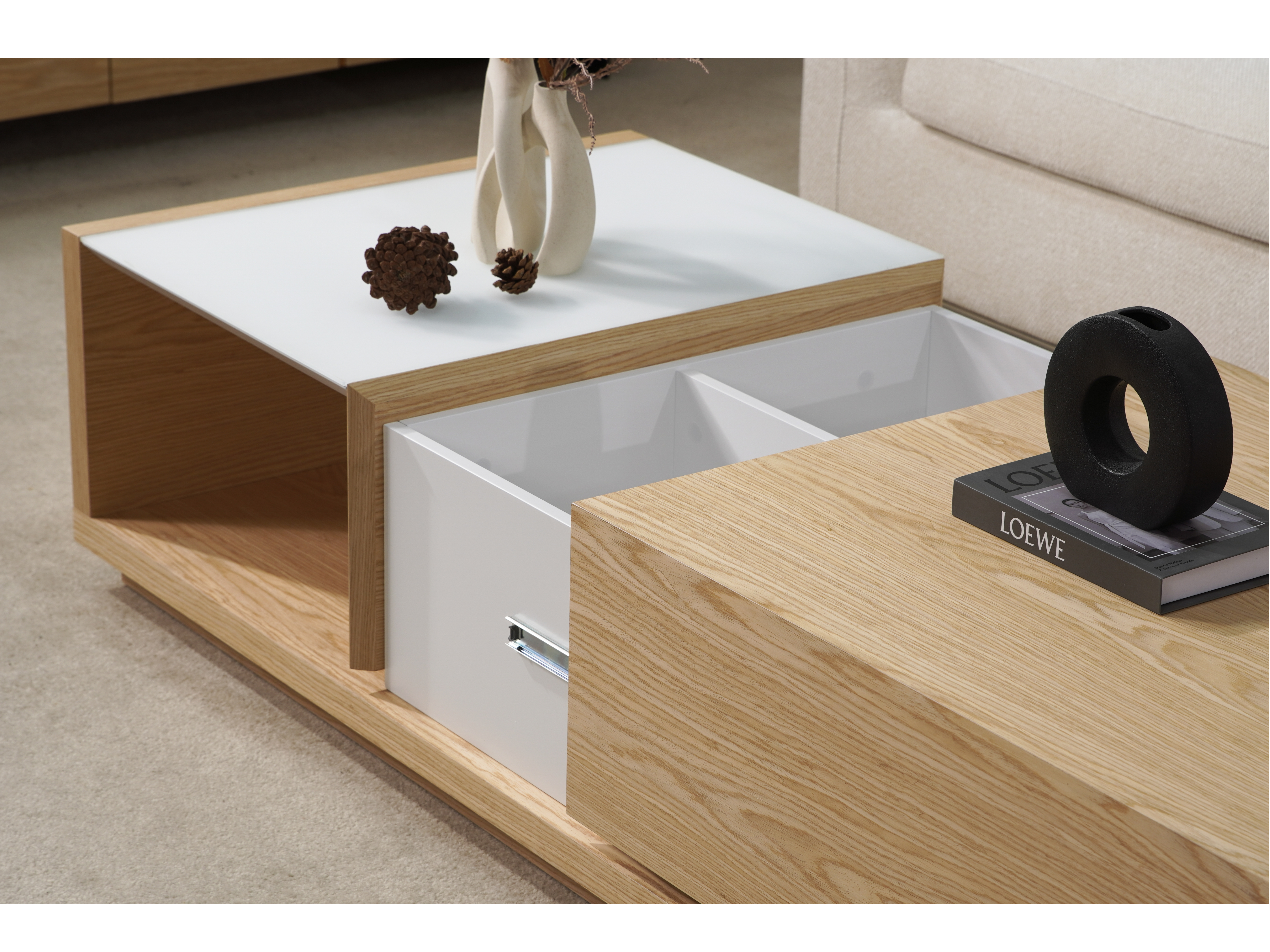 Amalfi Natural Coffee Table 7