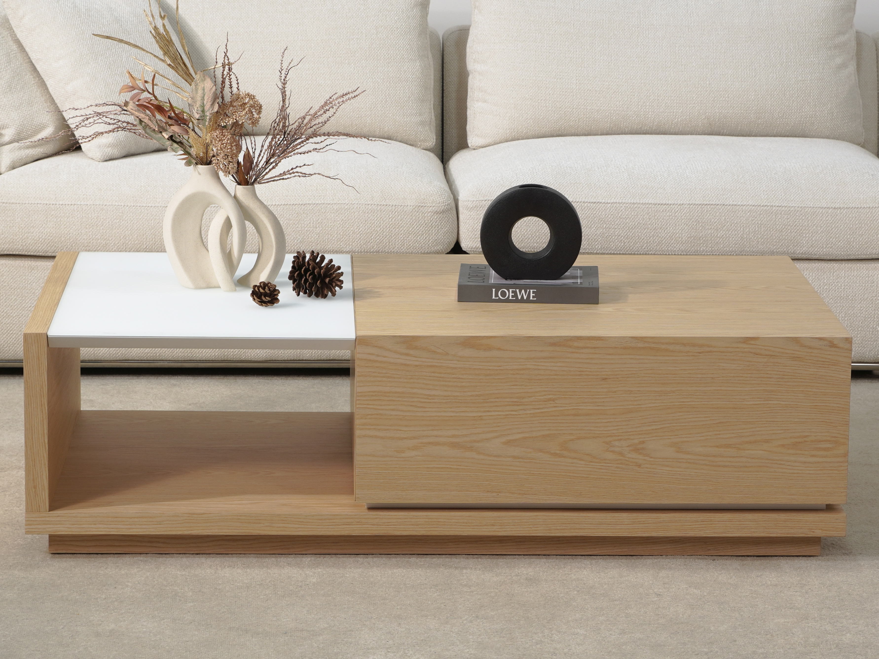 Amalfi Natural Coffee Table 2