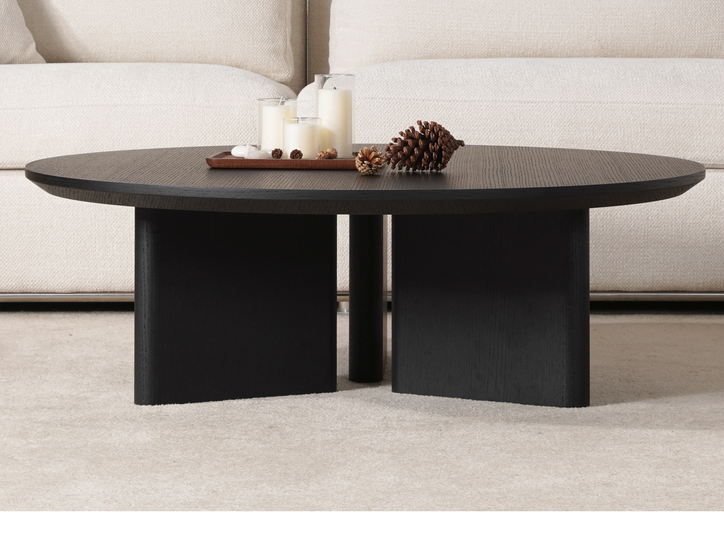 Romano Black Coffee Table