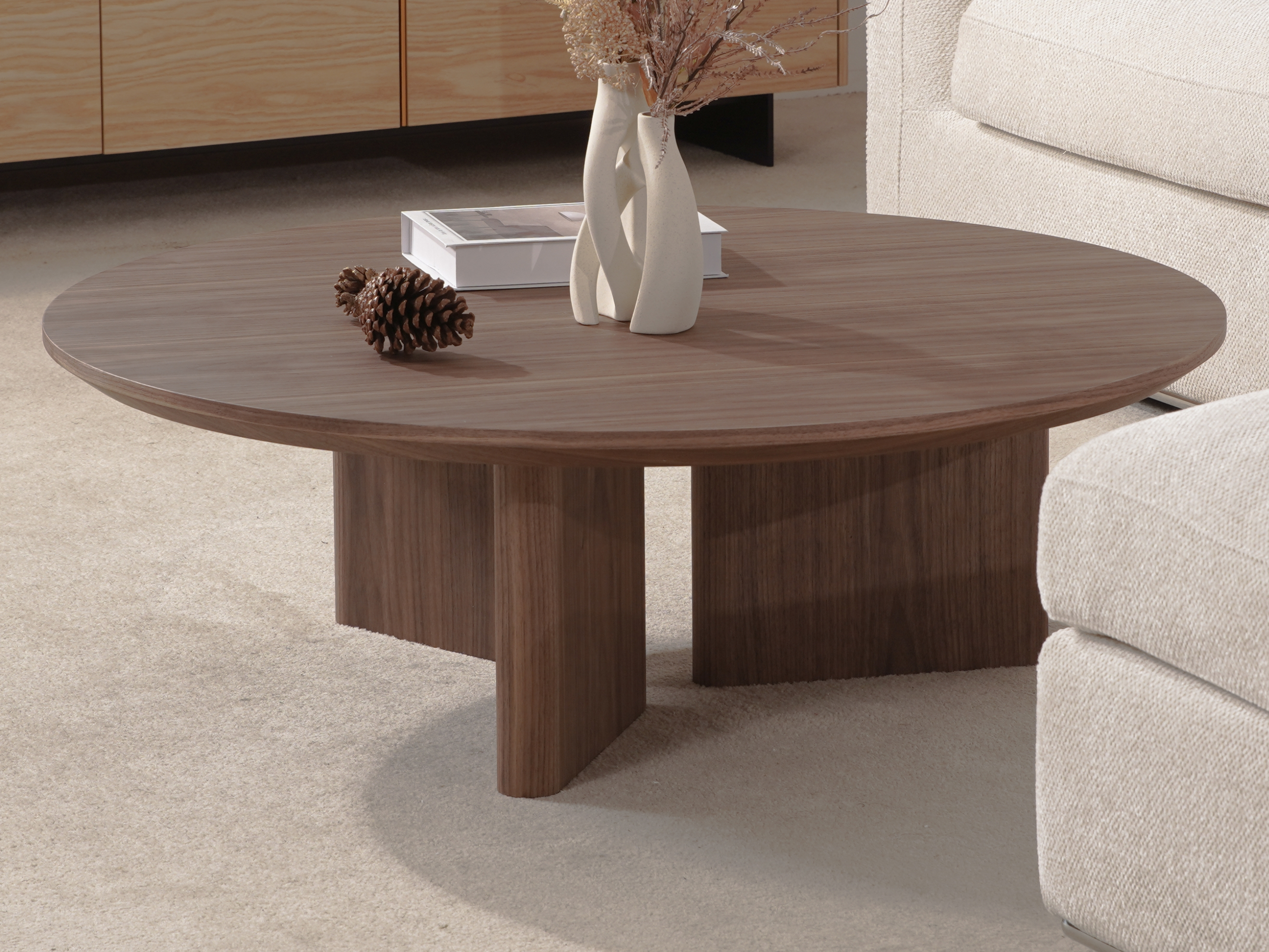 Romano Walnut Coffee Table 11