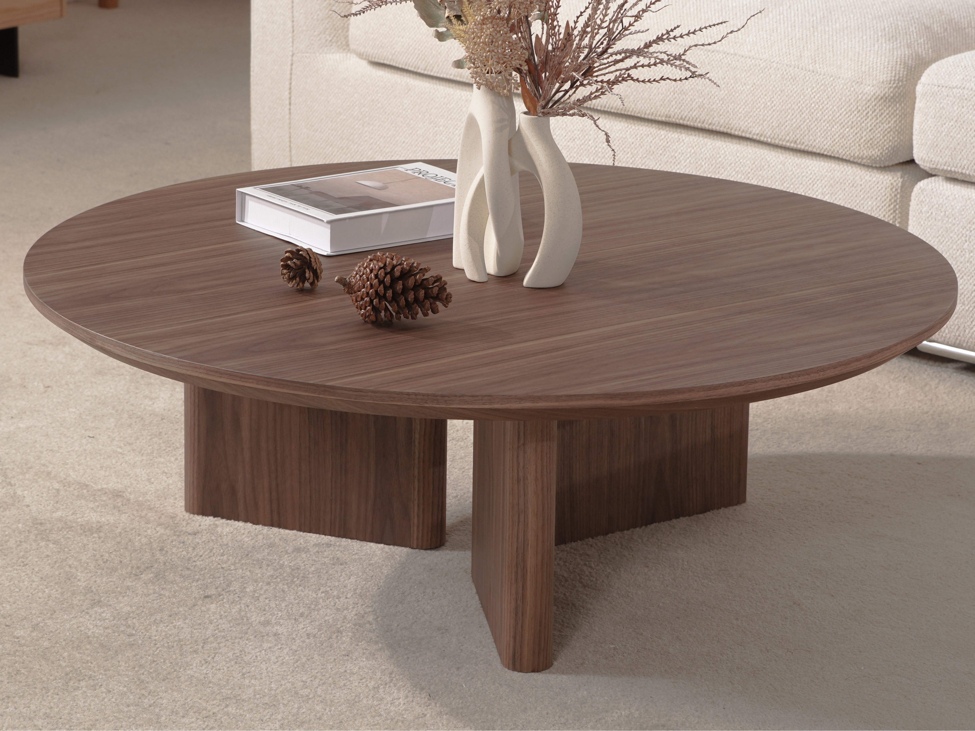 Romano Walnut Coffee Table 9