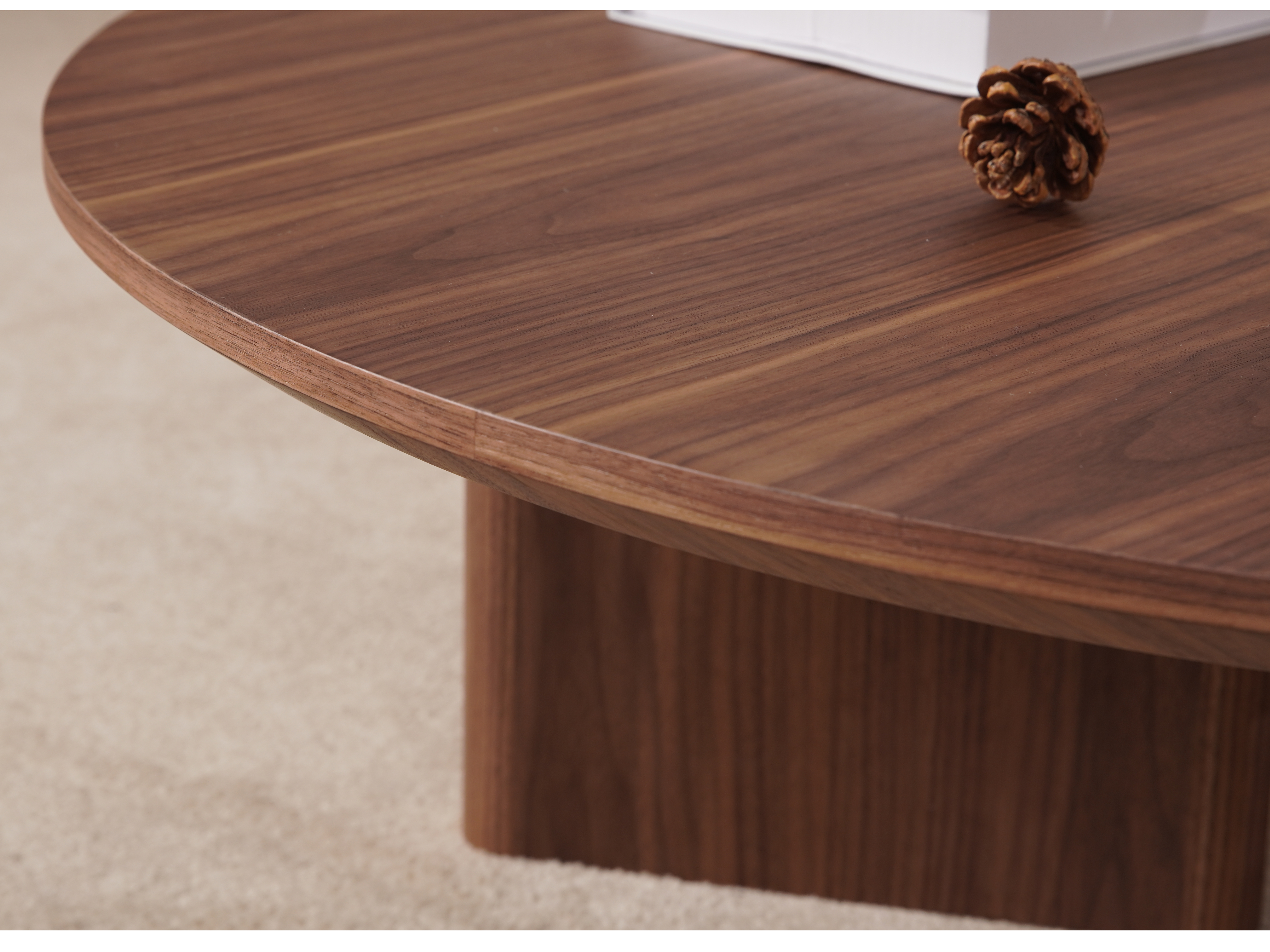 Romano Walnut Coffee Table 7