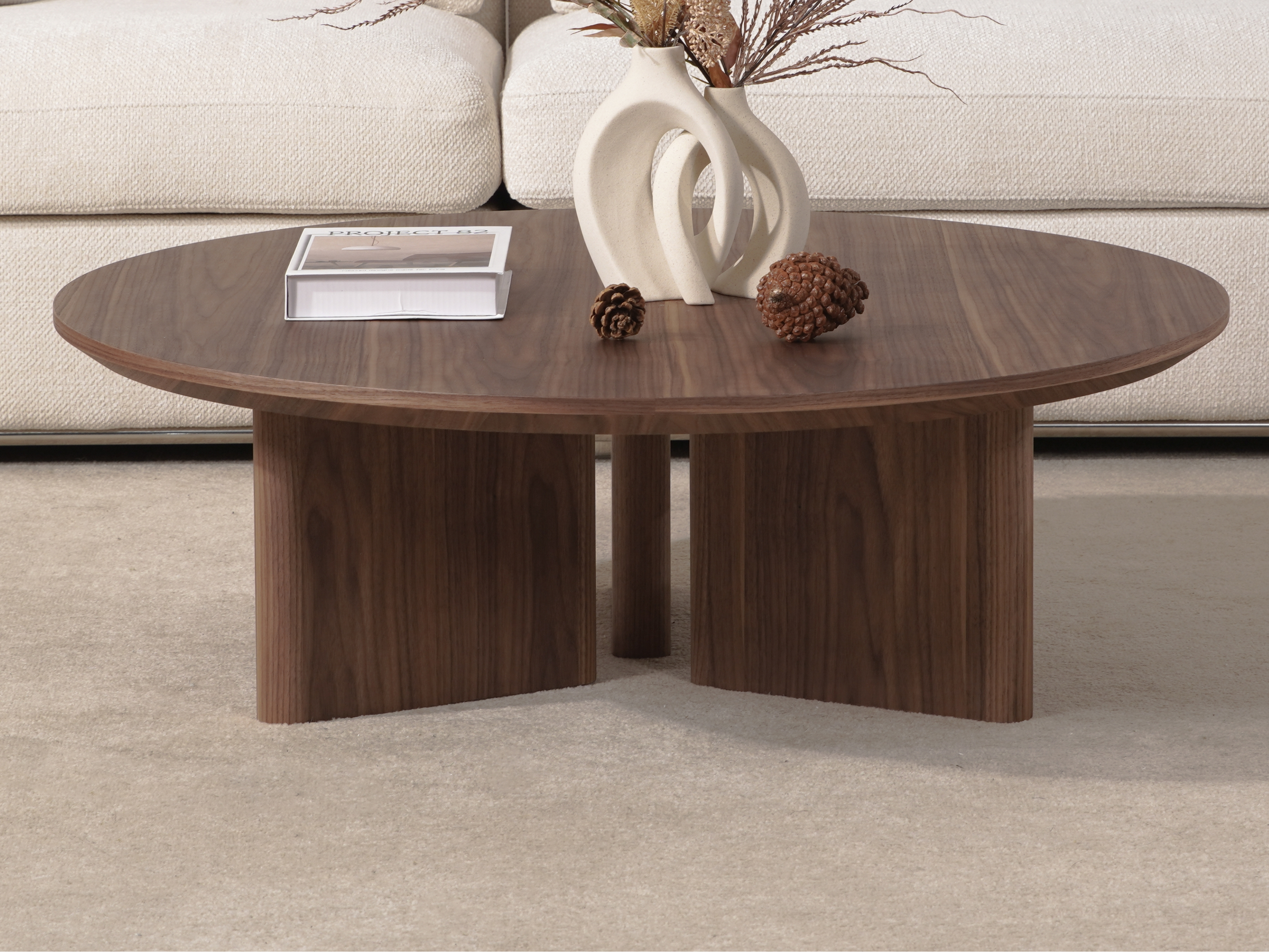 Romano Walnut Coffee Table 3