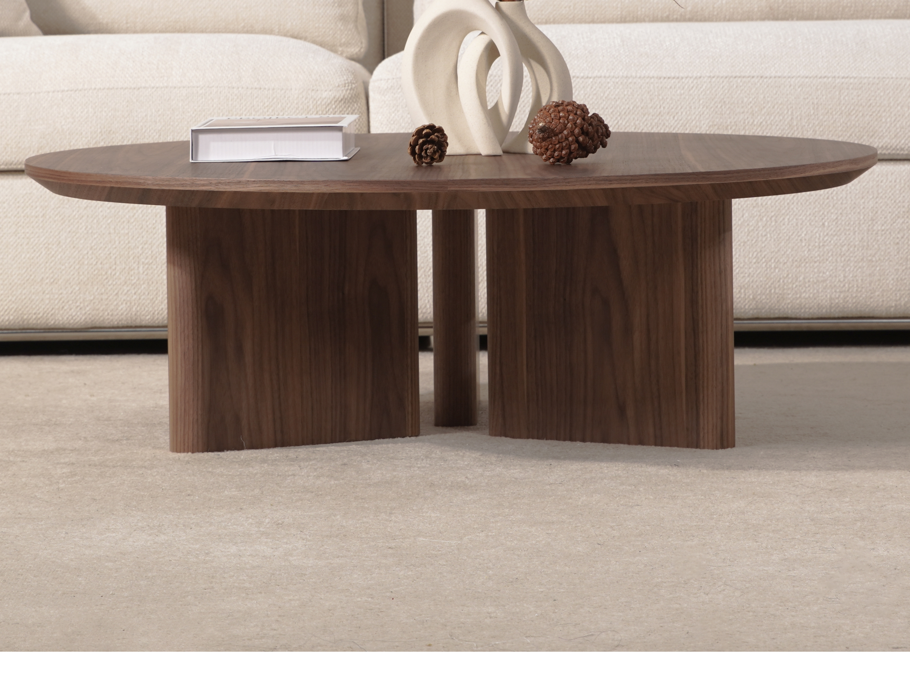 Romano Walnut Coffee Table 2