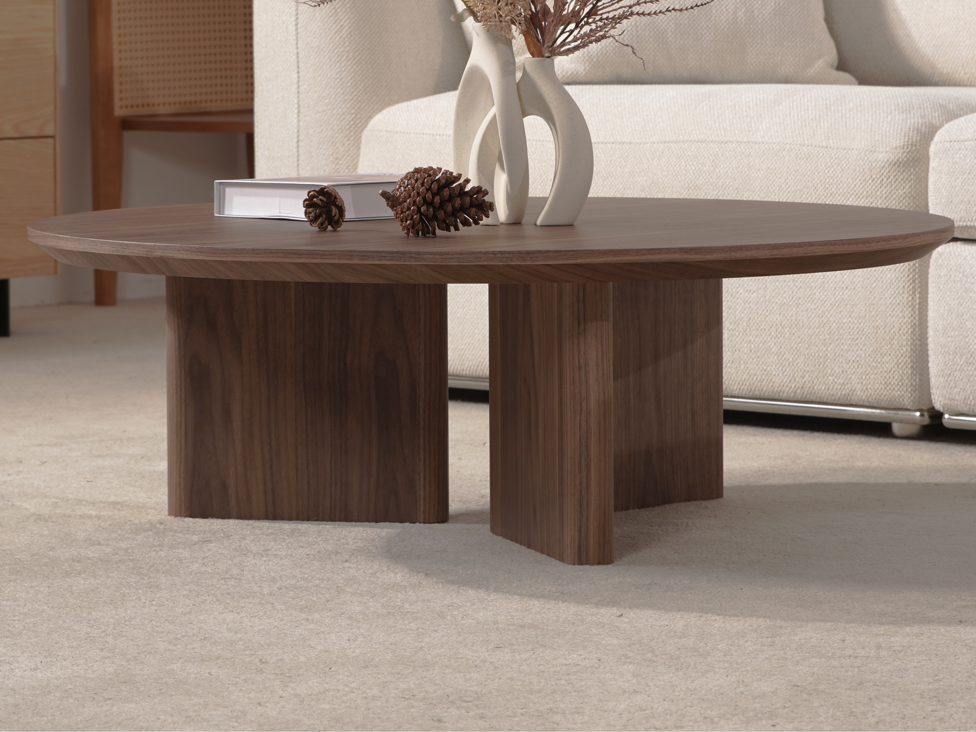 Romano Walnut Coffee Table