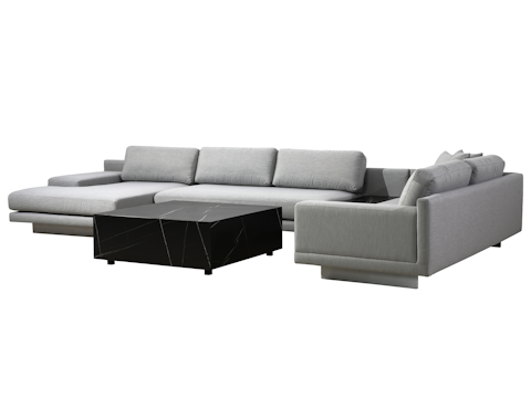 Vaucluse Outdoor Modular Lounge With Ceramic Insert And Coffee Table 4