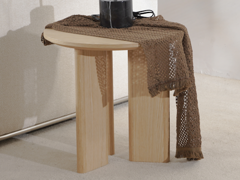 Romano Natural Side Table 4