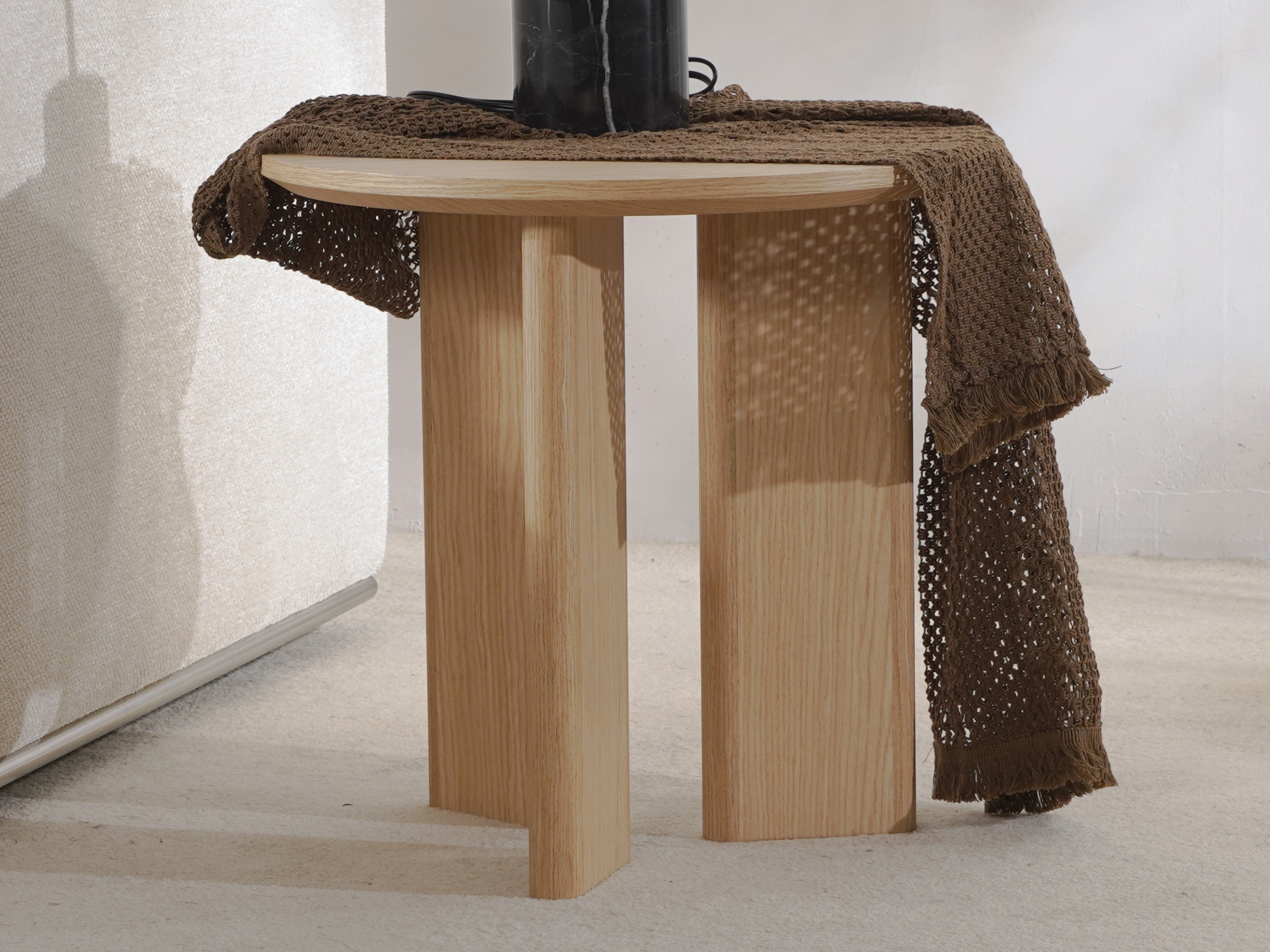 Romano Natural Side Table