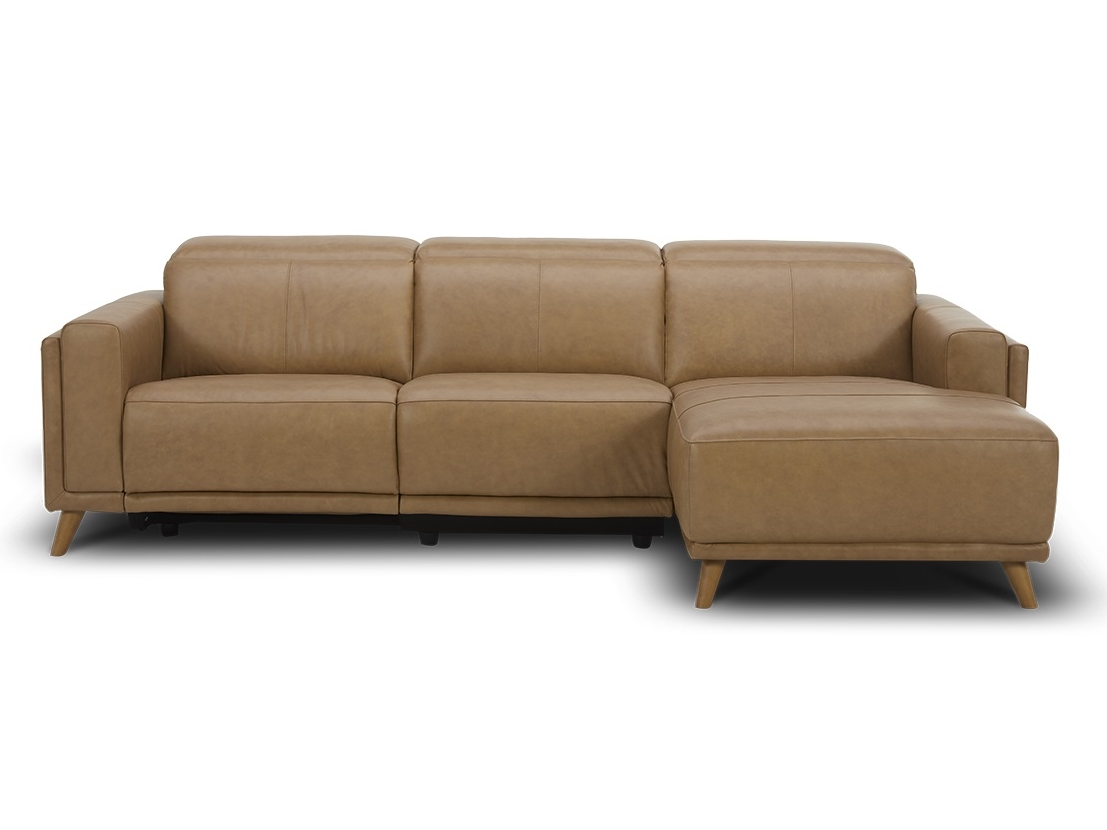 Zenith Leather Recliner Chaise Lounge 3