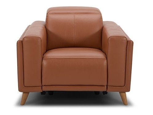 Zenith Leather Recliner Armchair 4