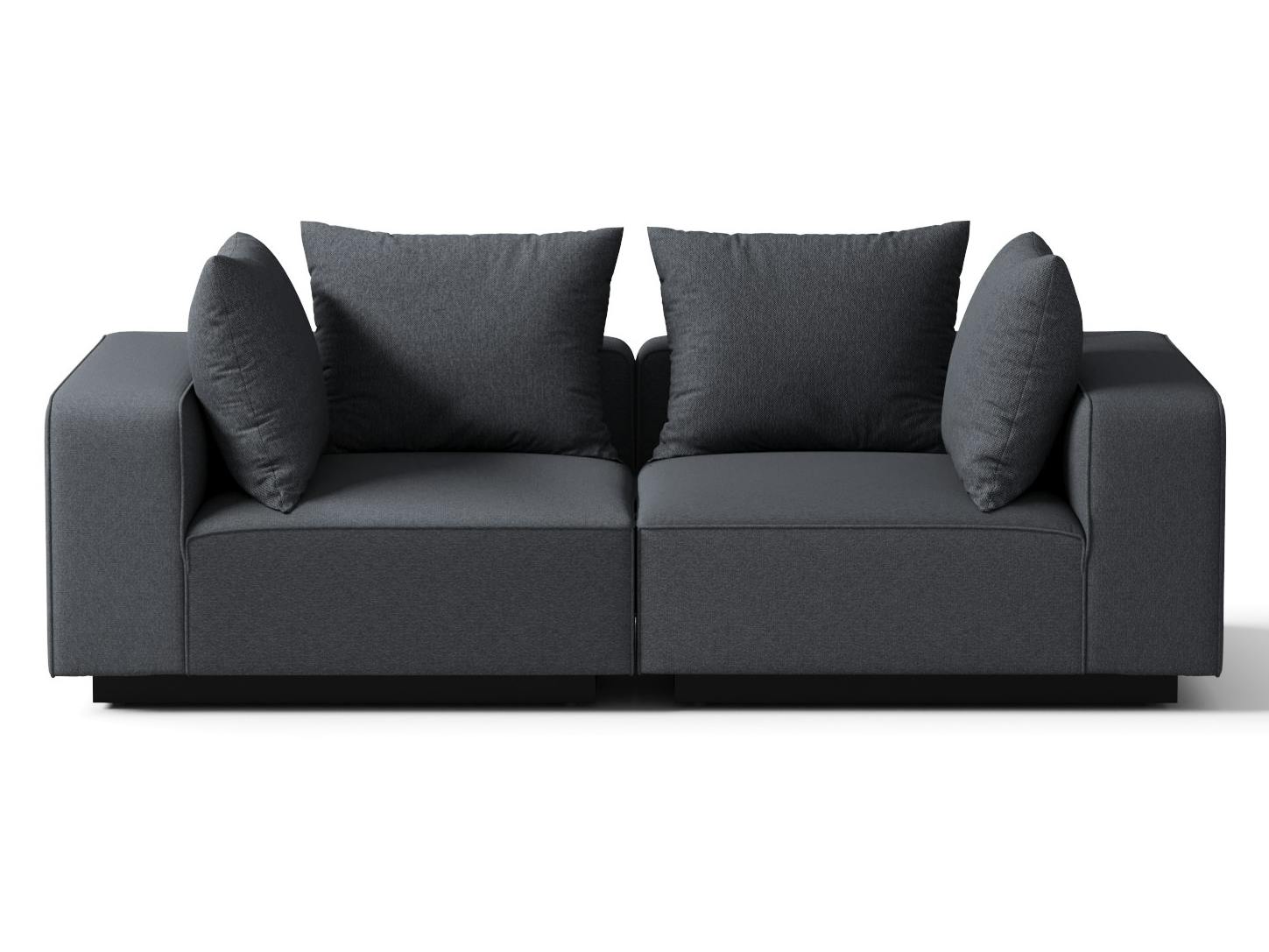 Laguna Grey Outdoor Two Seat Sofa