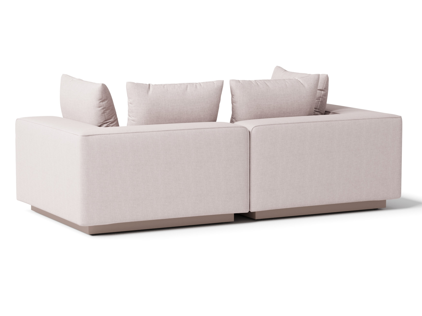 Laguna Latte Outdoor Two Seat Sofa 3