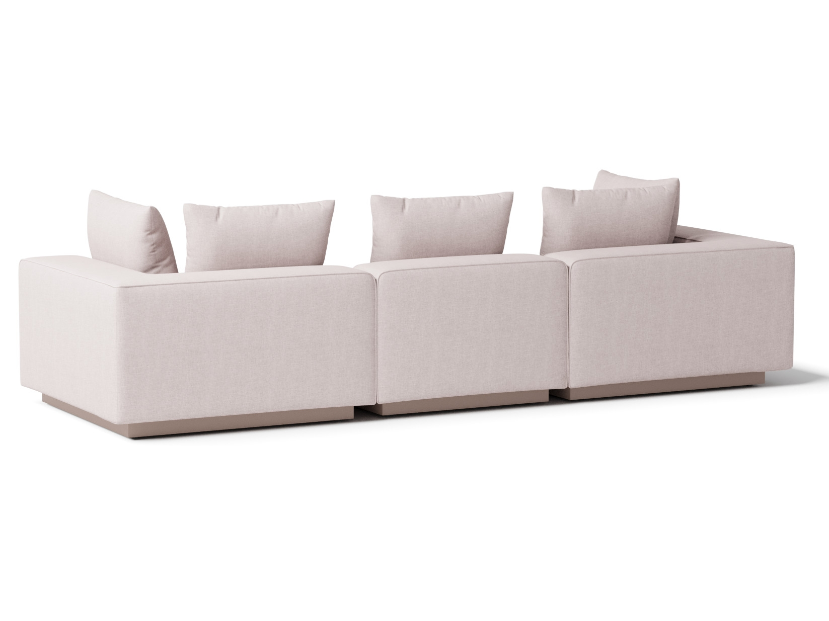 Laguna Latte Outdoor Three Seat Sofa 3