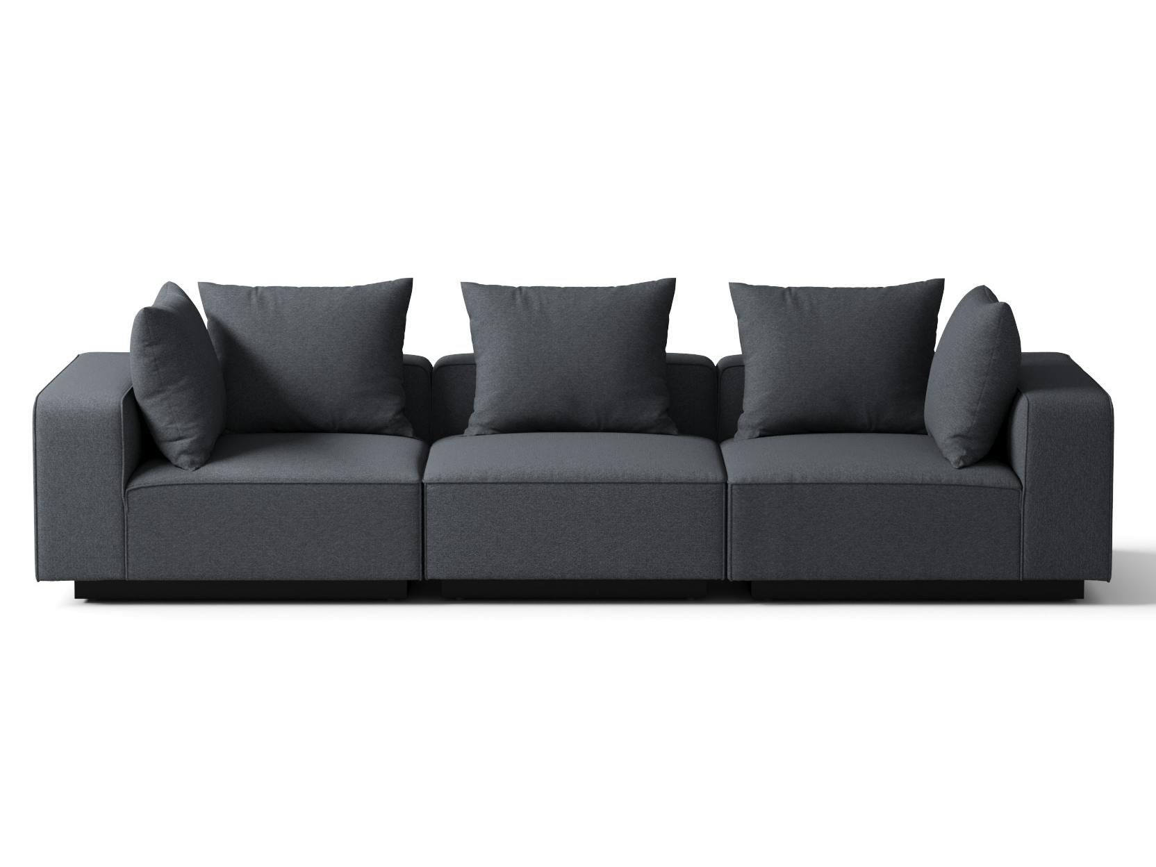 Laguna Grey Outdoor Three Seat Sofa
