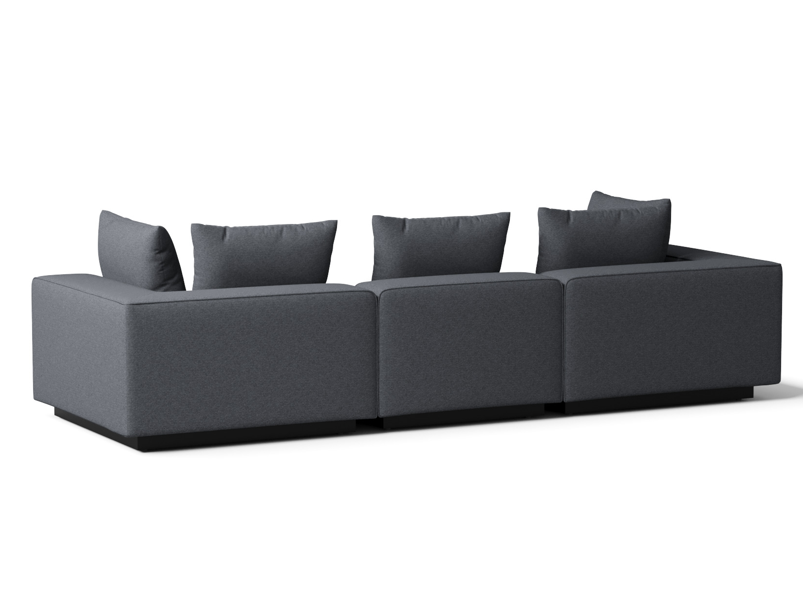 Laguna Grey Outdoor Three Seat Sofa 3