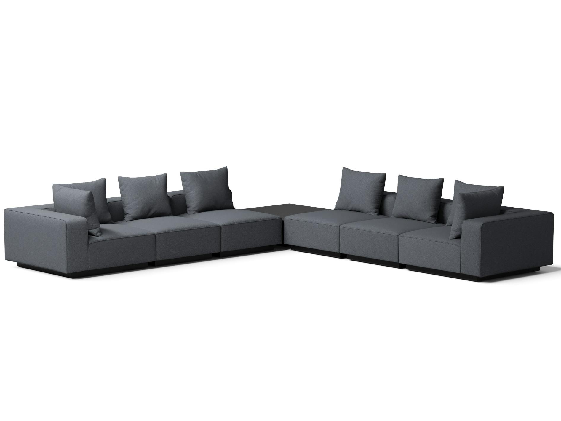 Laguna Grey Outdoor Seven Ways Lounge System