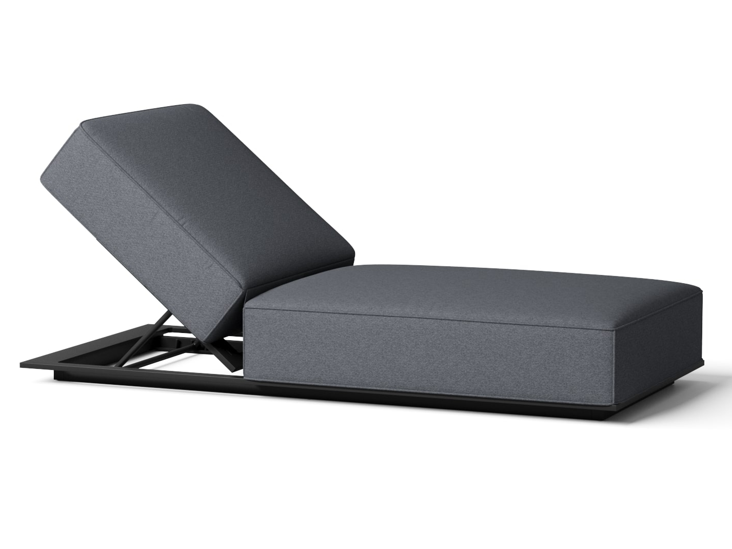 Laguna Grey Outdoor Sunlounge 2