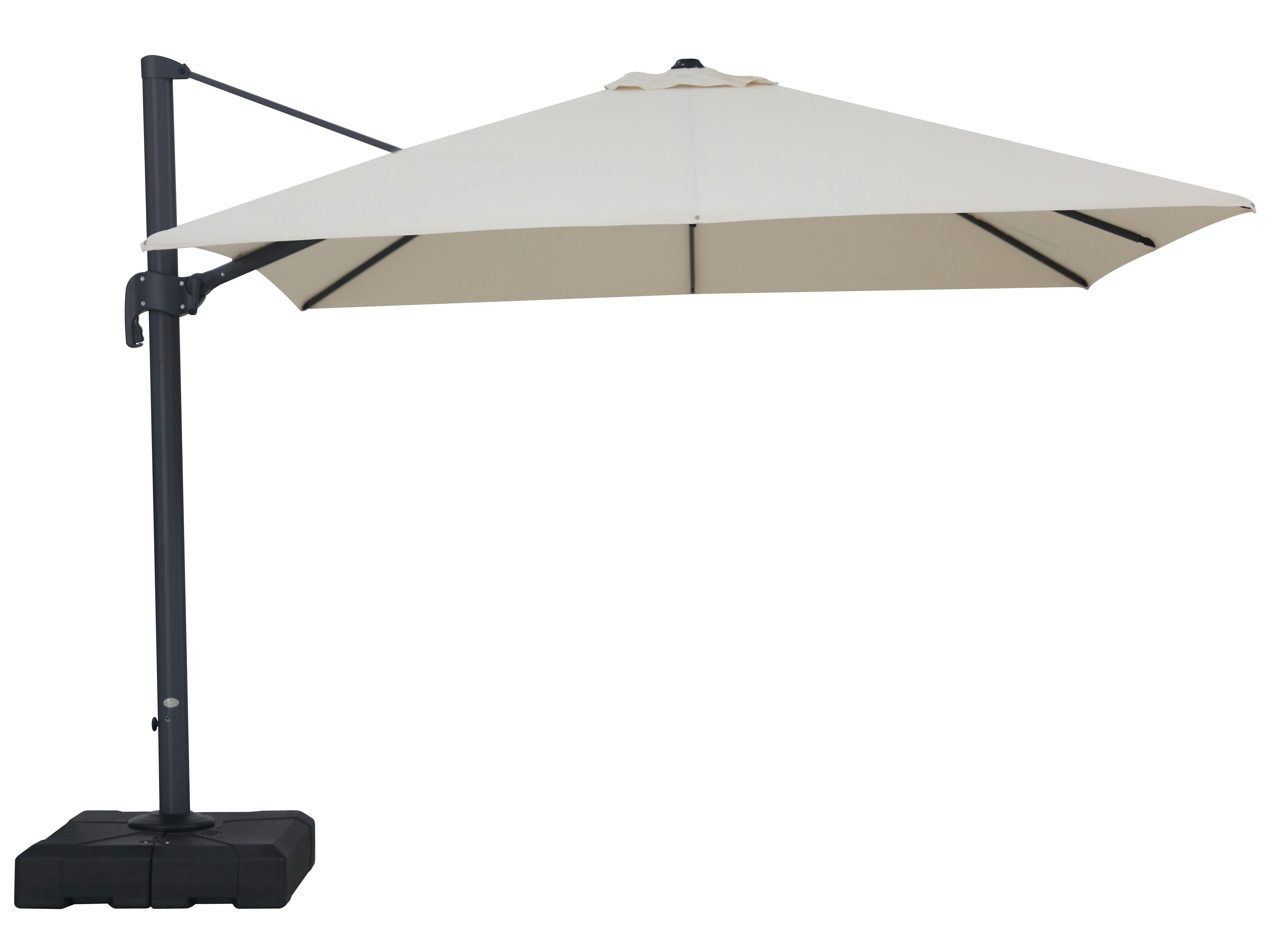 Sanctuary Sand Outdoor Cantilever Umbrella