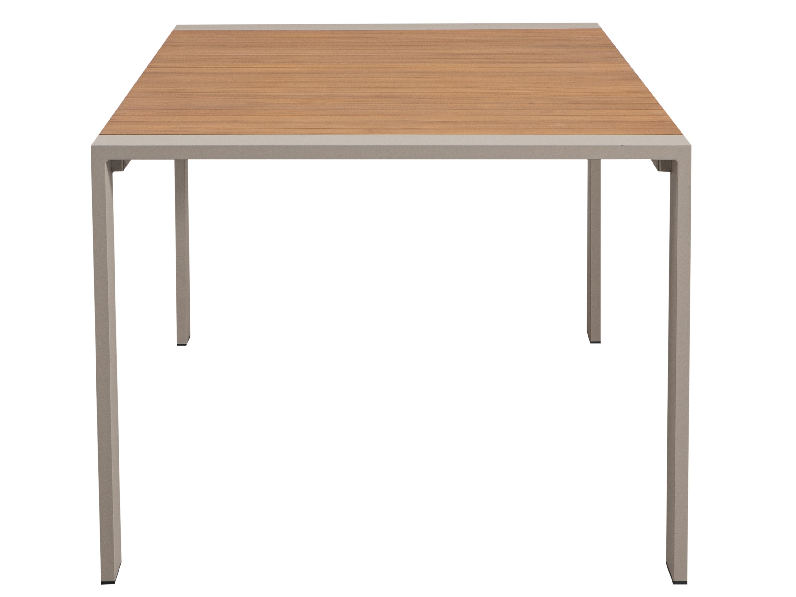 Torquay Outdoor Dining Table With Teak Top 3