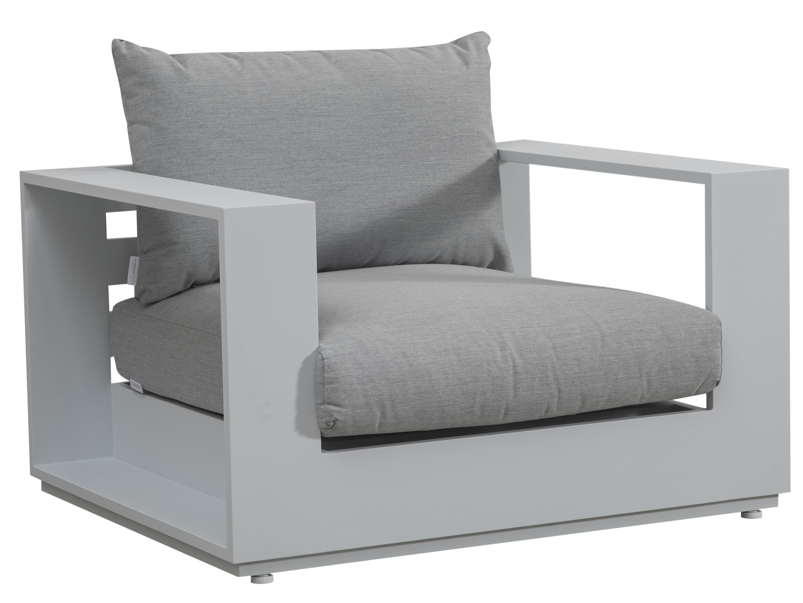 Mackay White Outdoor Armchair 2