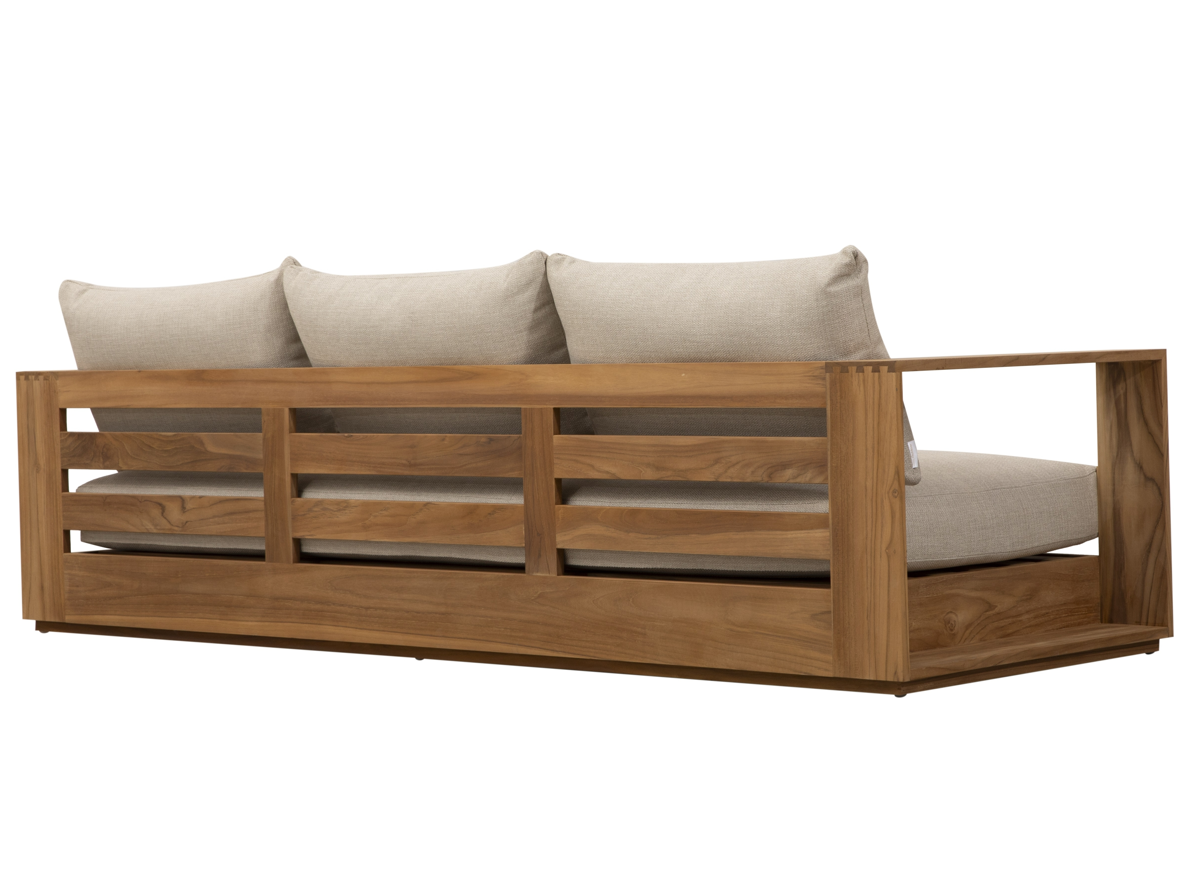 Mackay Teak Outdoor Three Seat Sofa 3