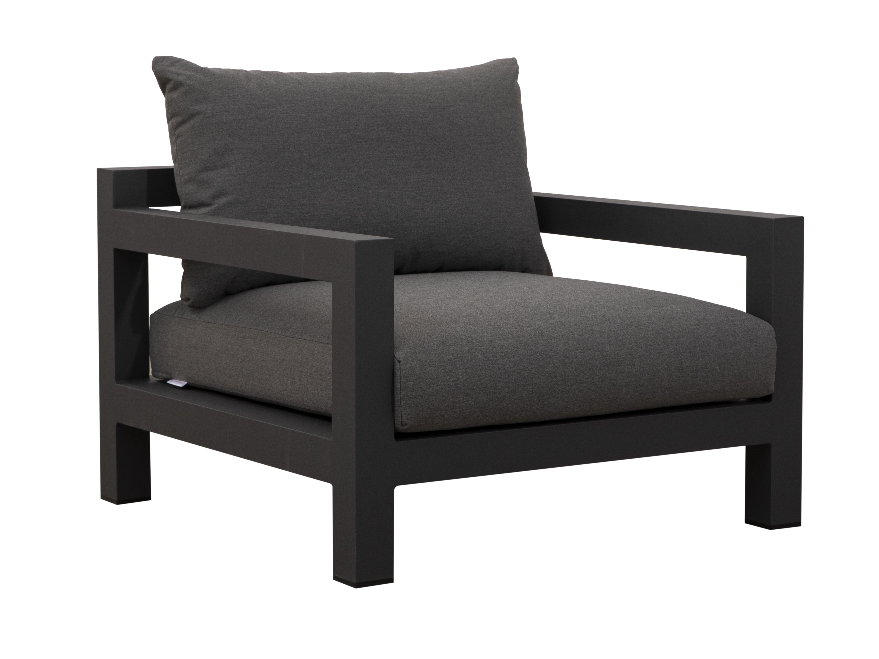 Byron Charcoal Outdoor Armchair 3