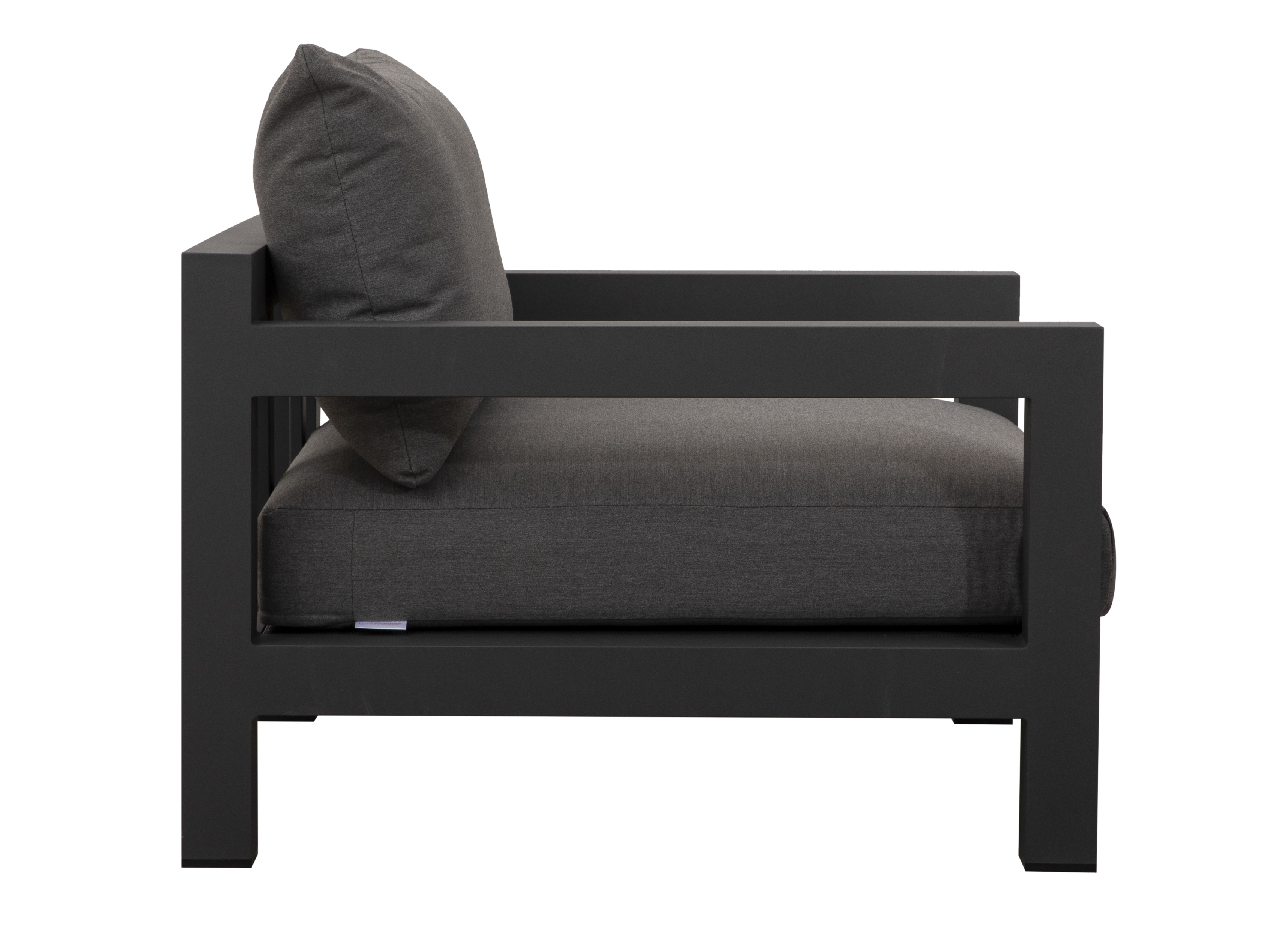 Byron Charcoal Outdoor Armchair 2