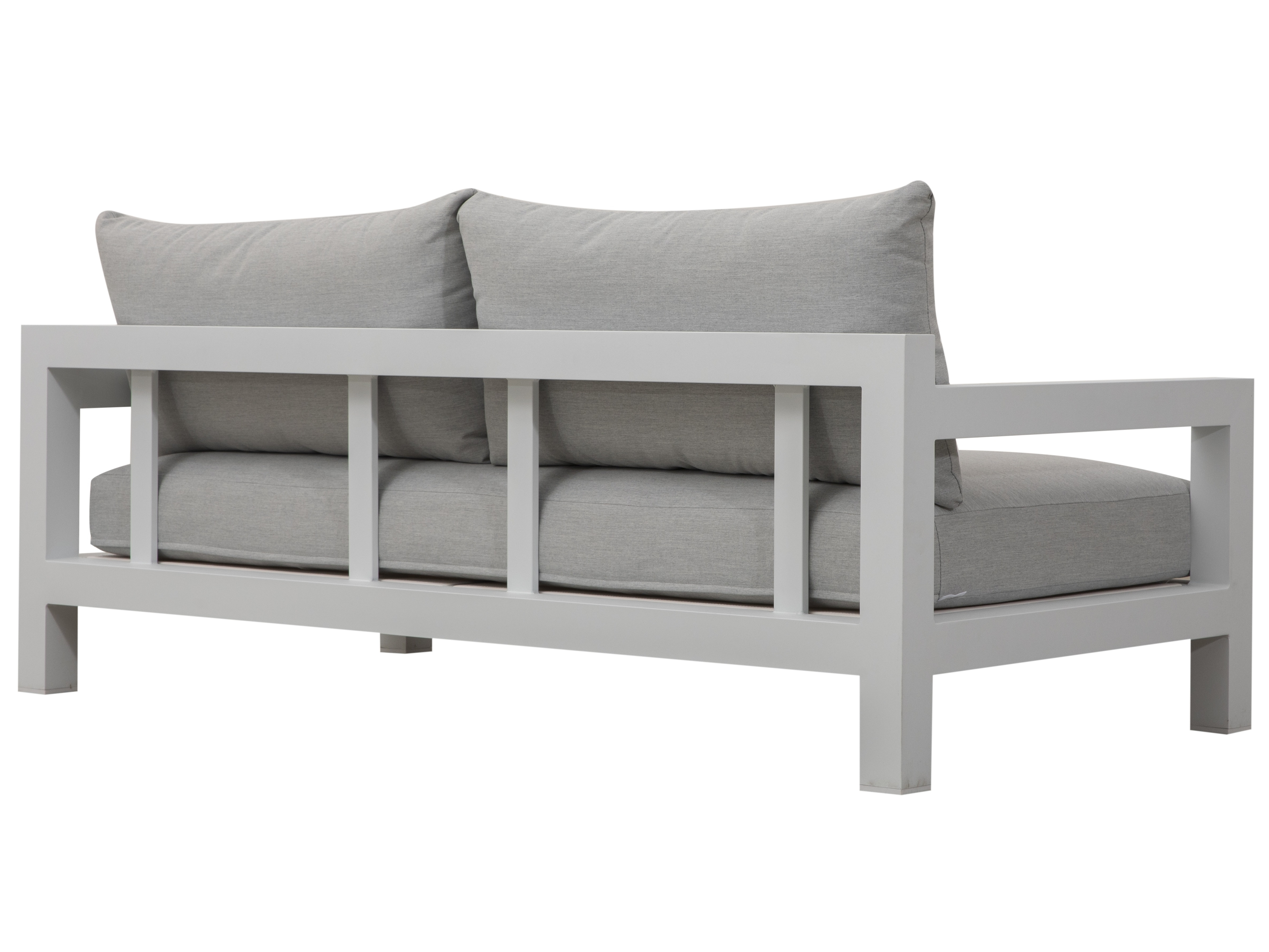 Byron White Outdoor Two Seat Sofa 4