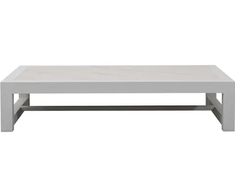 Byron White Outdoor Rectangular Coffee Table