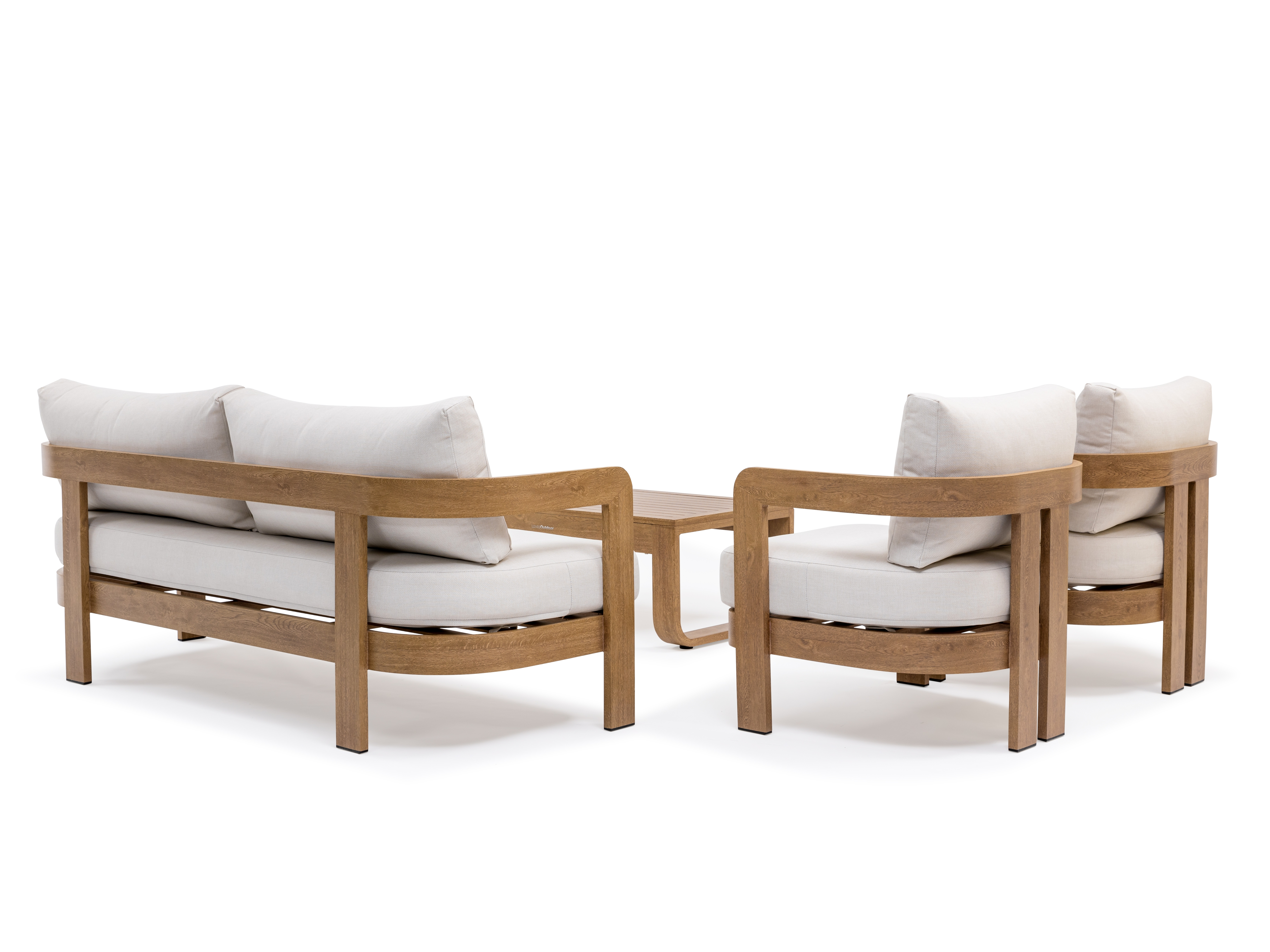 Balmain Outdoor Lounge Set 3+1+1 With Coffee Table 2