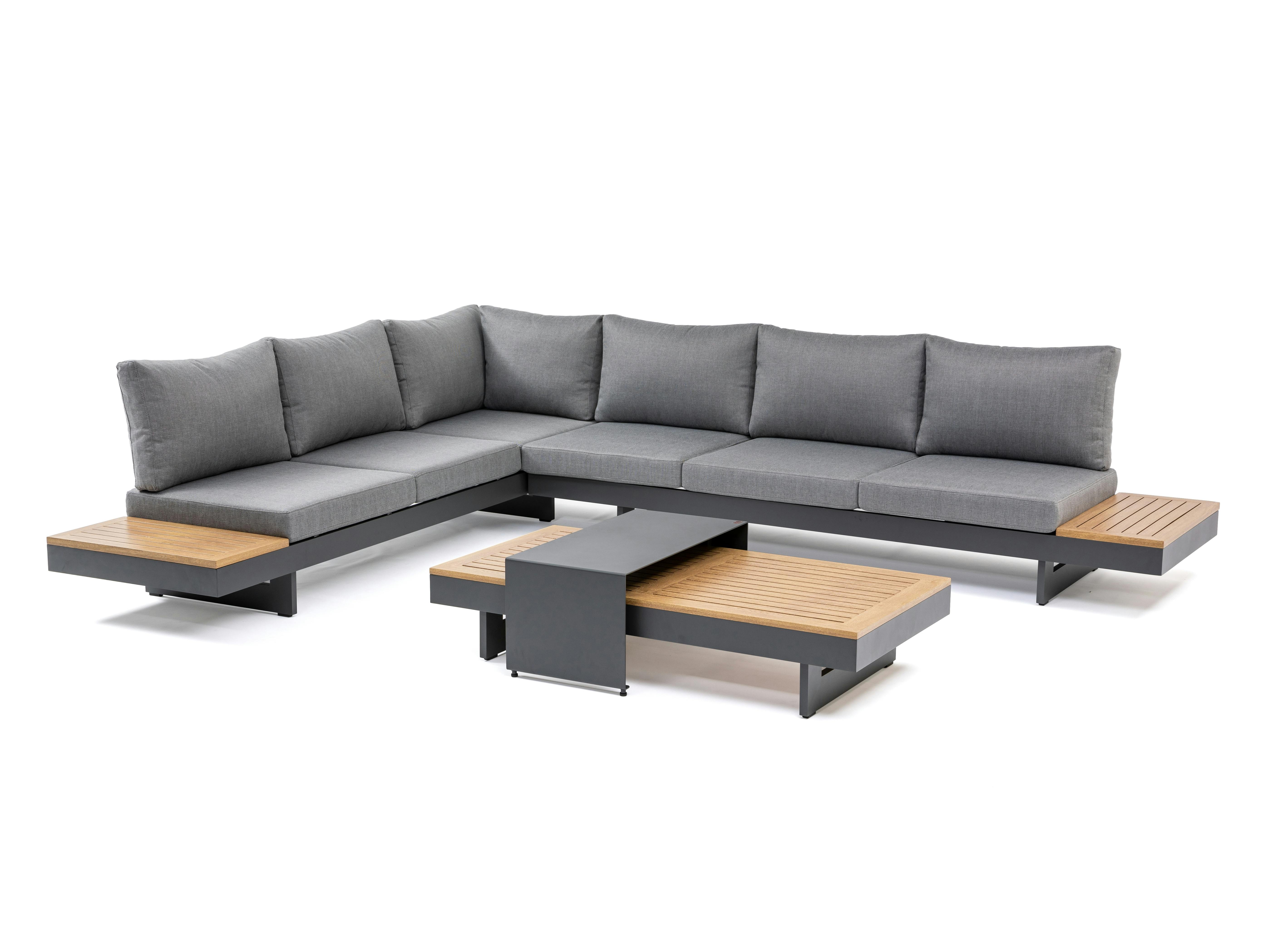 Avoca Anthracite Outdoor Lounge System