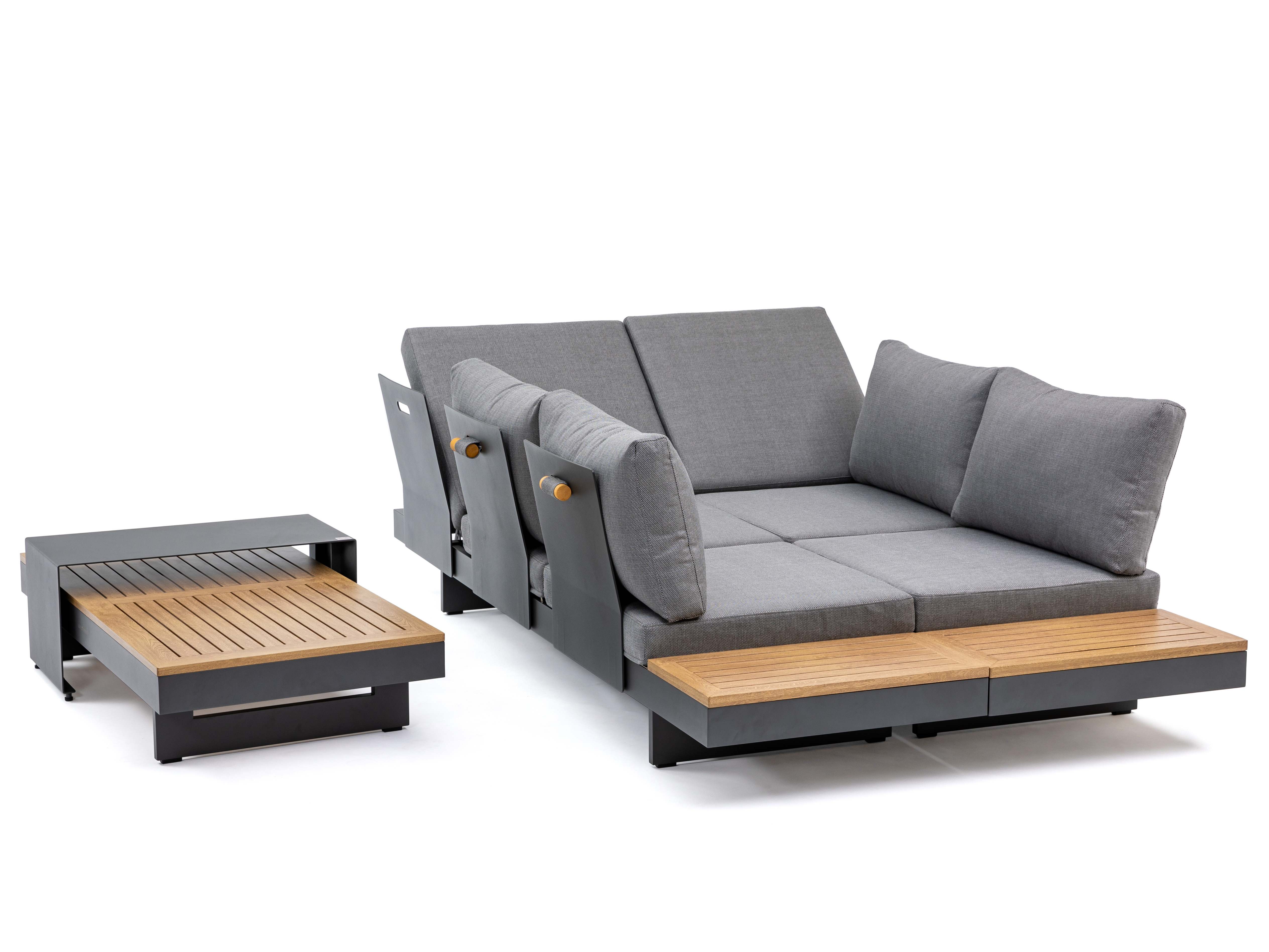 Avoca Anthracite Outdoor Lounge System 6