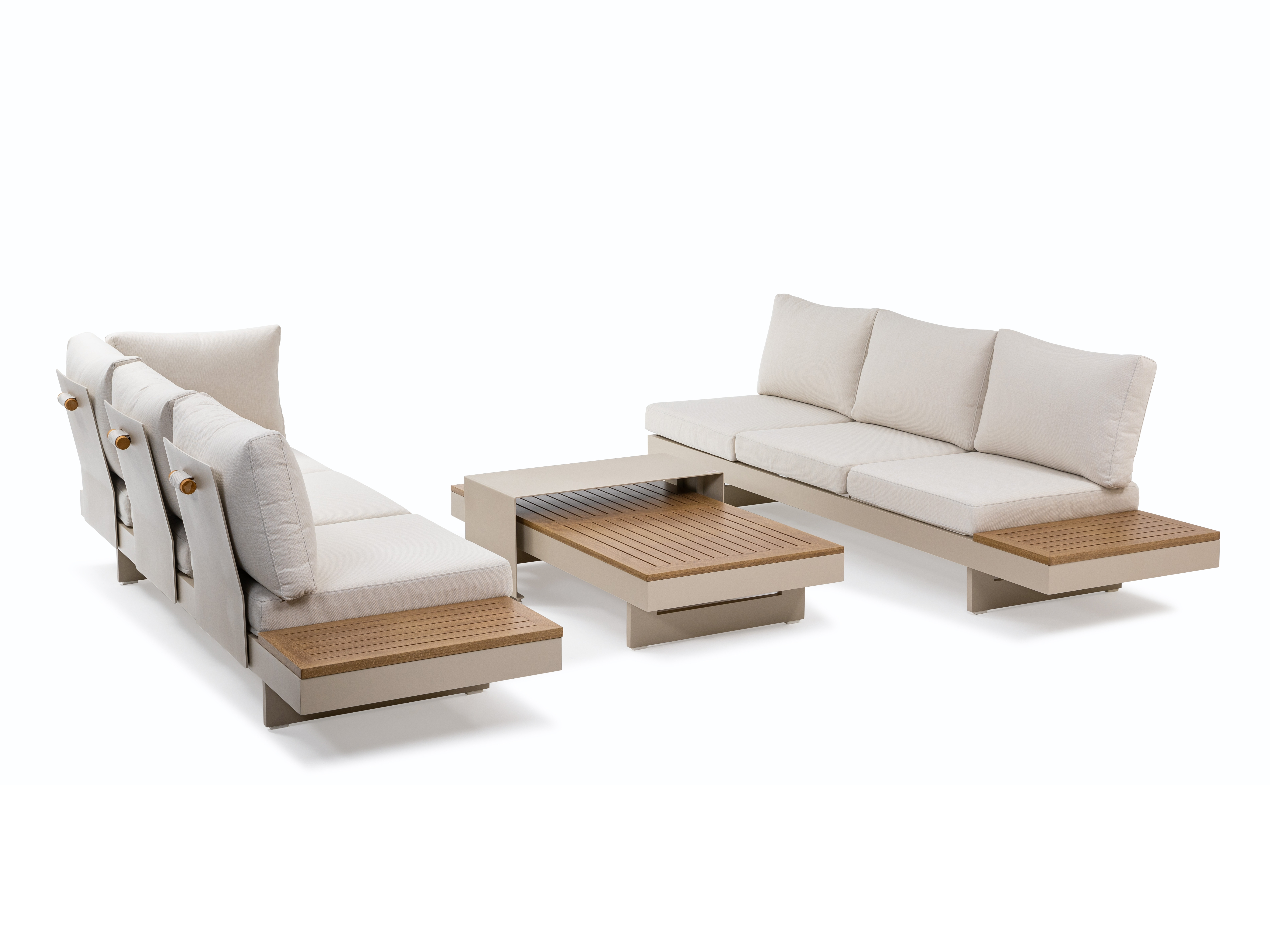 Avoca Mocha Outdoor Lounge System 6