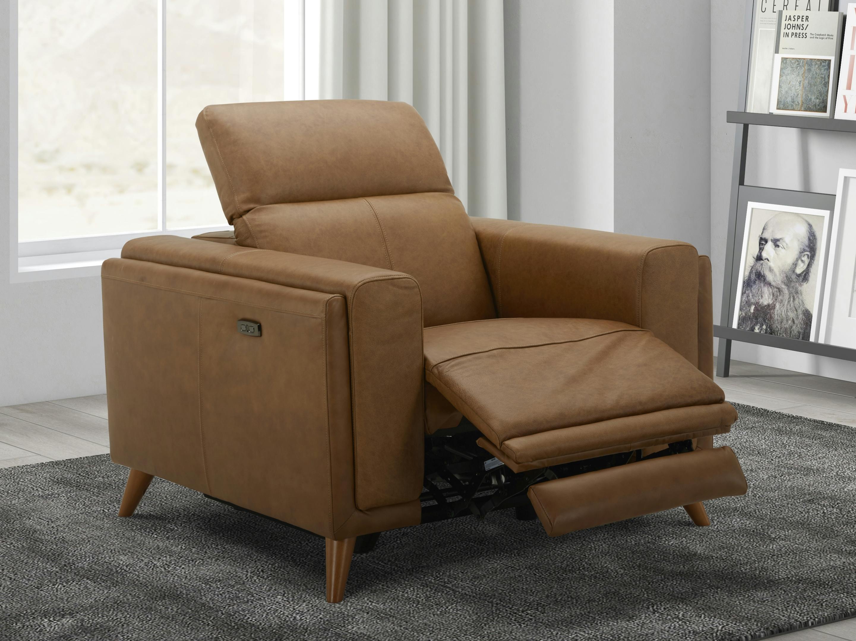Zenith Leather Recliner Armchair