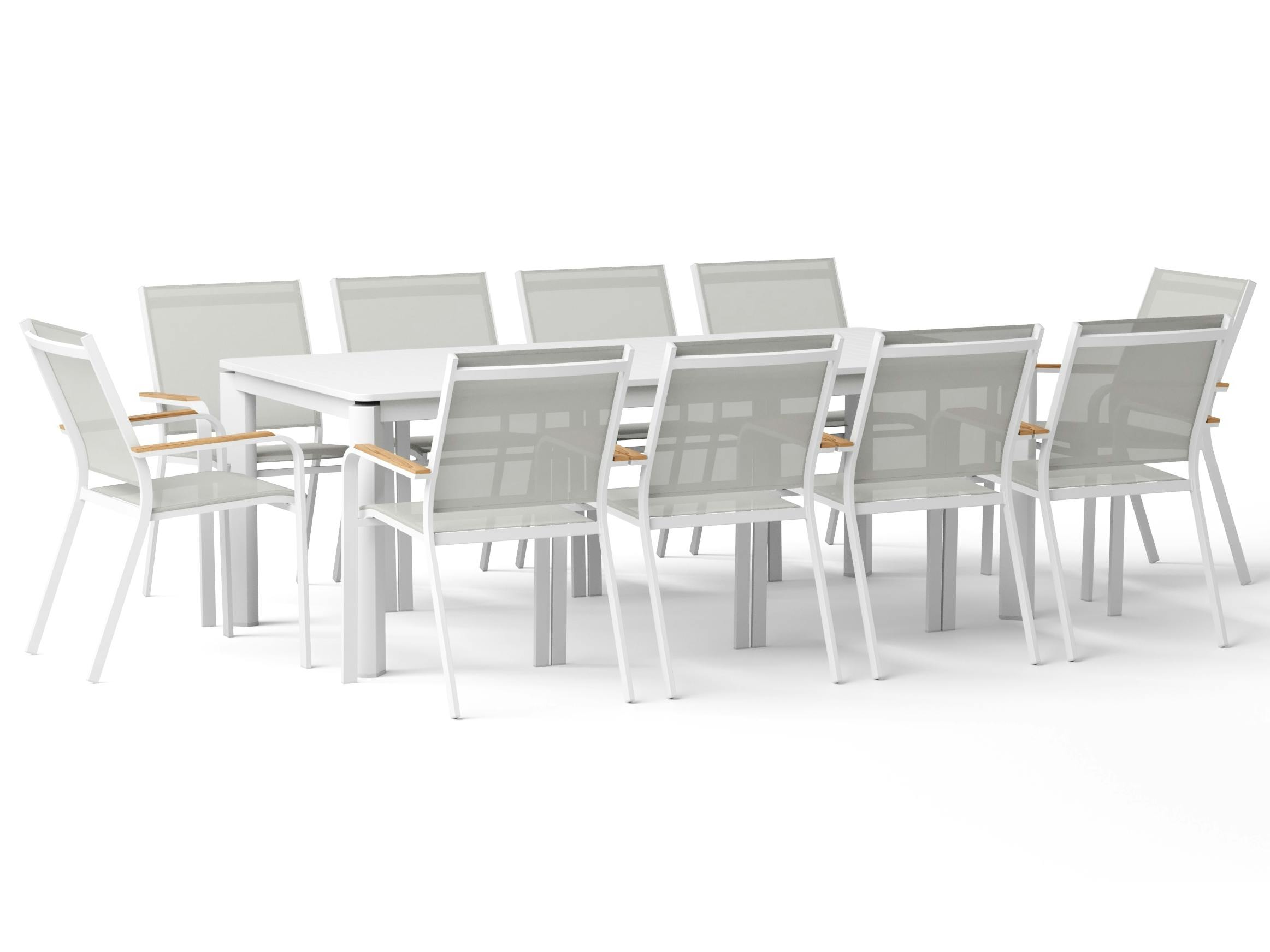 Wentworth White 11-piece Extendable Dining Set With Wentworth White Chairs
