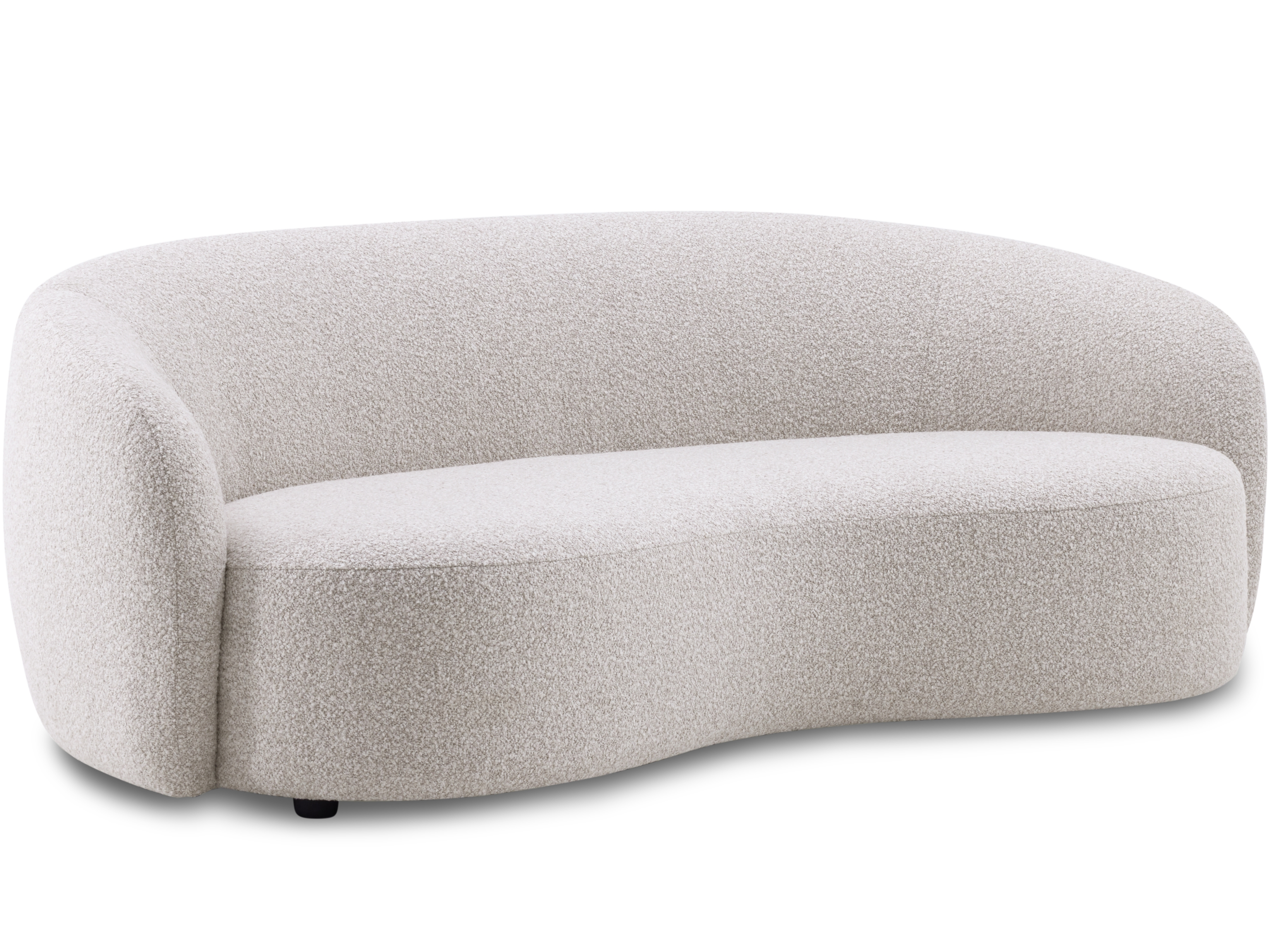 Arc Fabric Three Seater Sofa Moonbeam 3