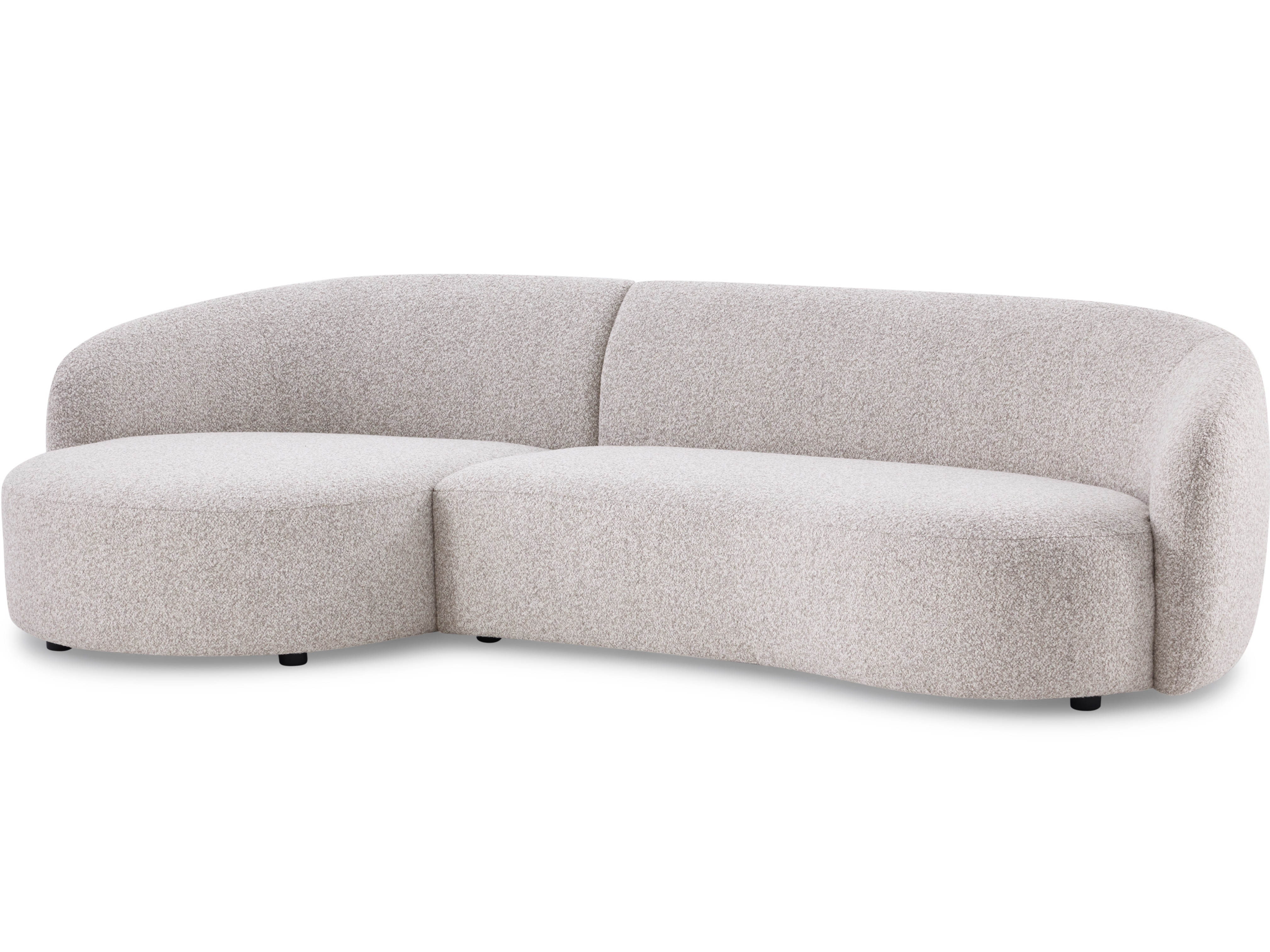 Arc Fabric Chaise Lounge Moonbeam 5