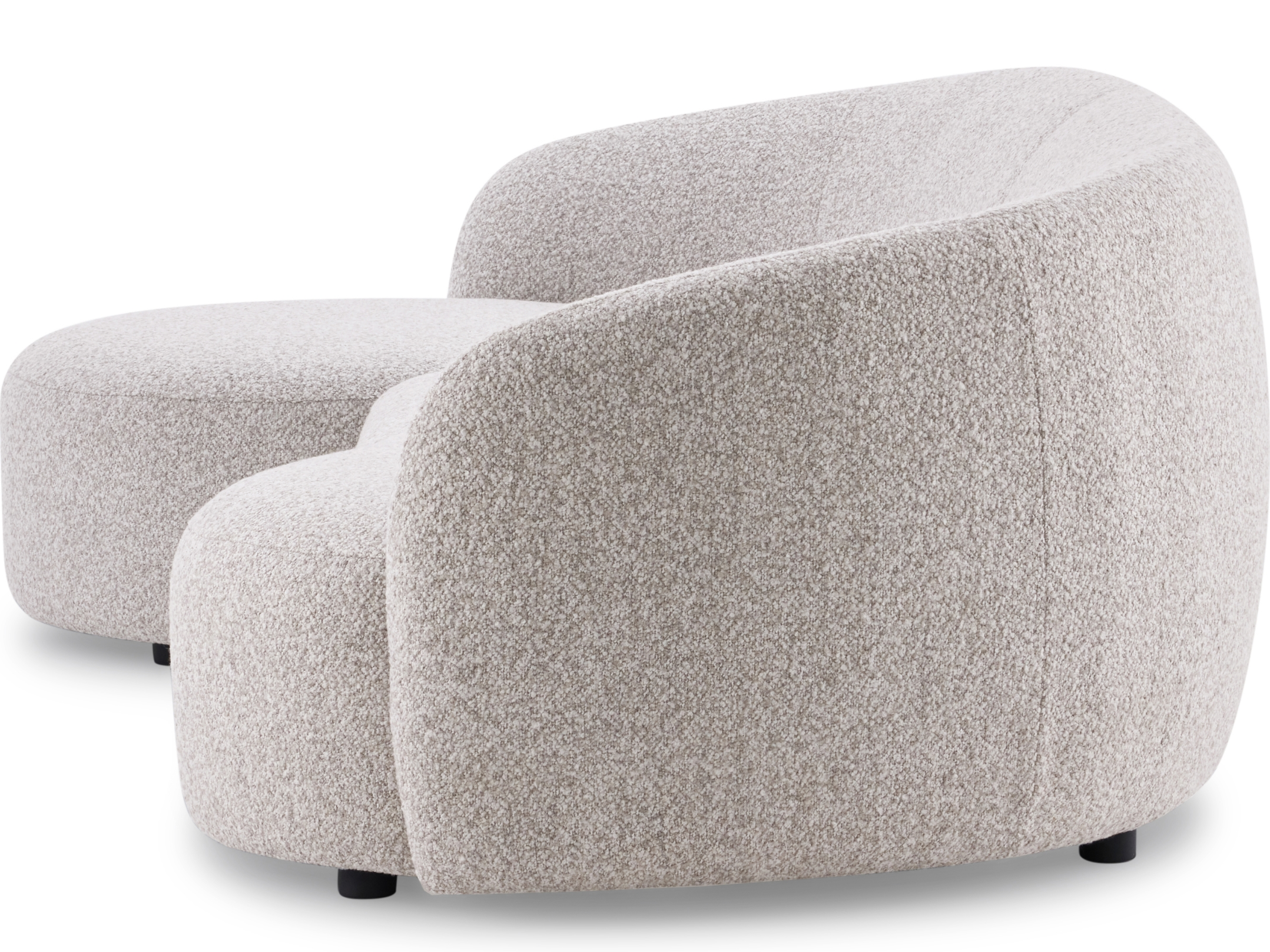 Arc Fabric Chaise Lounge Moonbeam 8