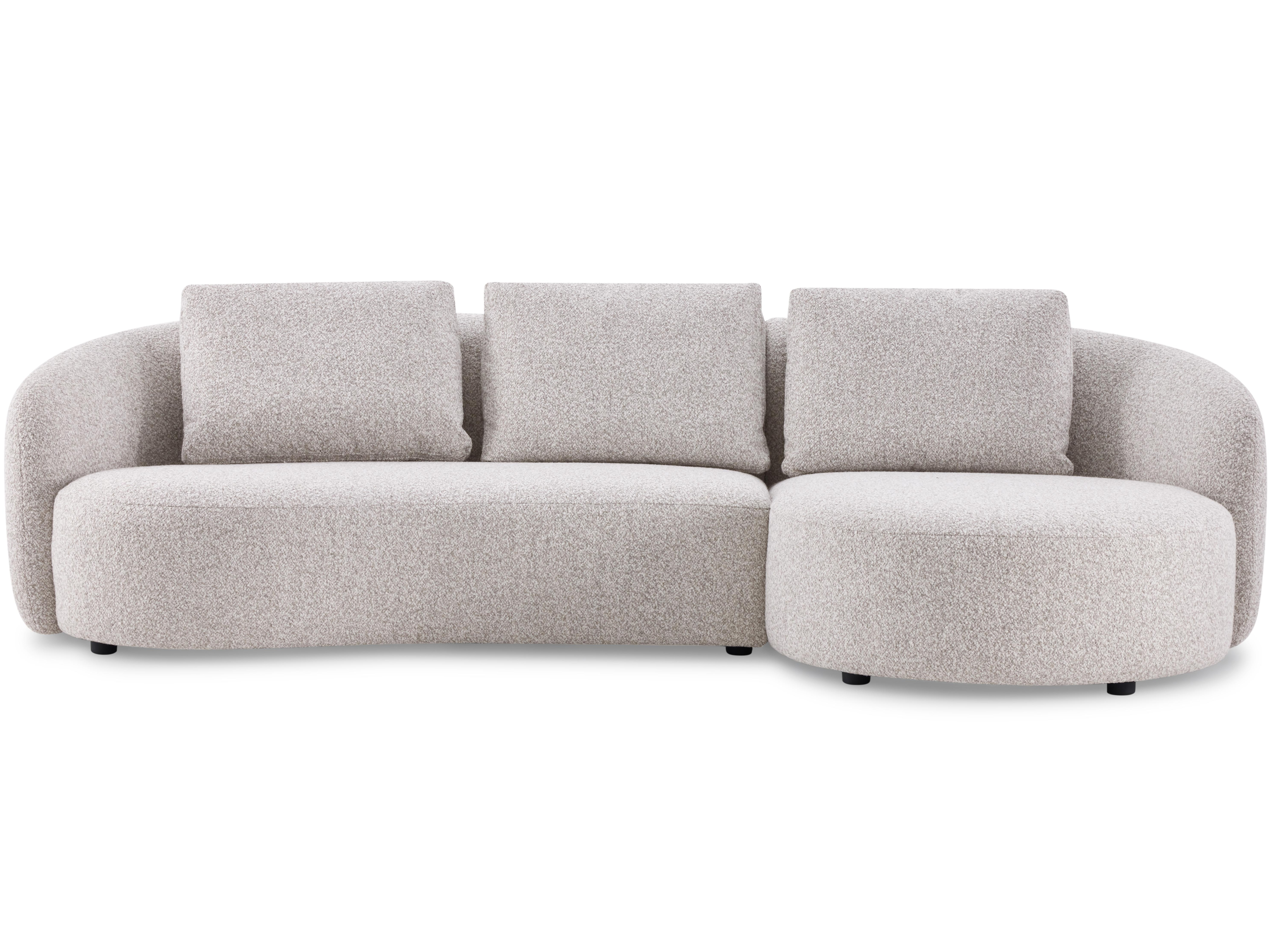 Arc Fabric Chaise Lounge Moonbeam 2