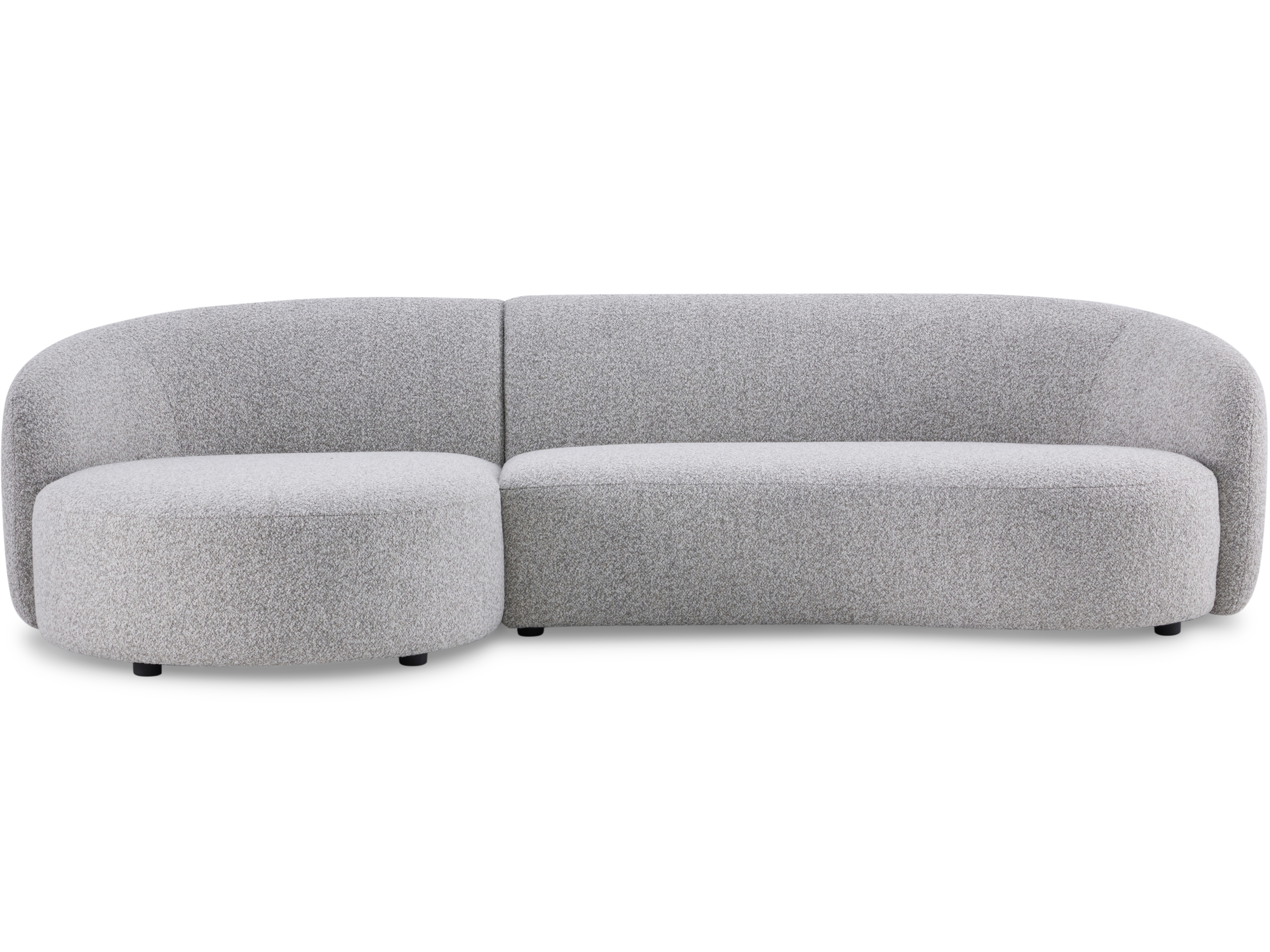 Arc Fabric Chaise Lounge Dove 3