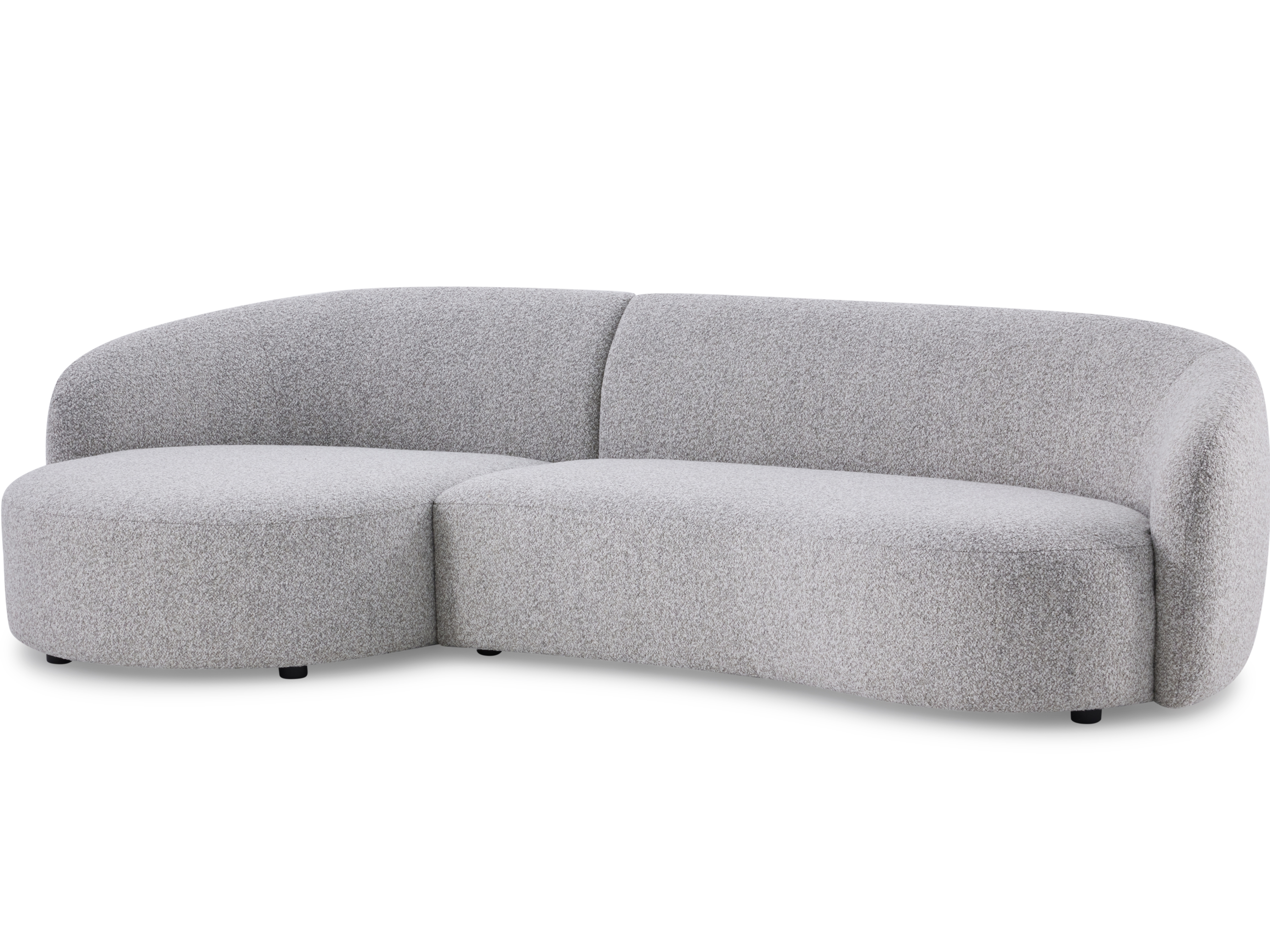 Arc Fabric Chaise Lounge Dove 4