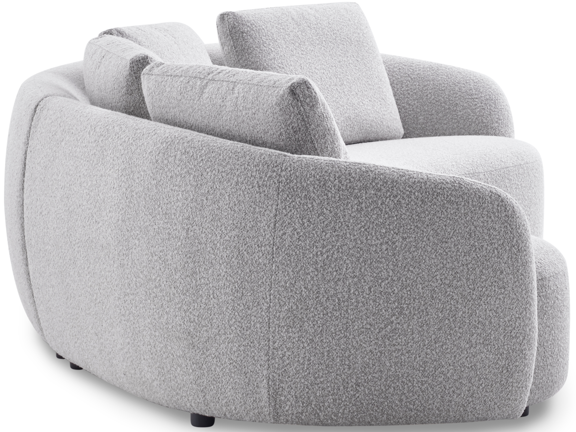 Arc Fabric Corner Lounge Dove 5
