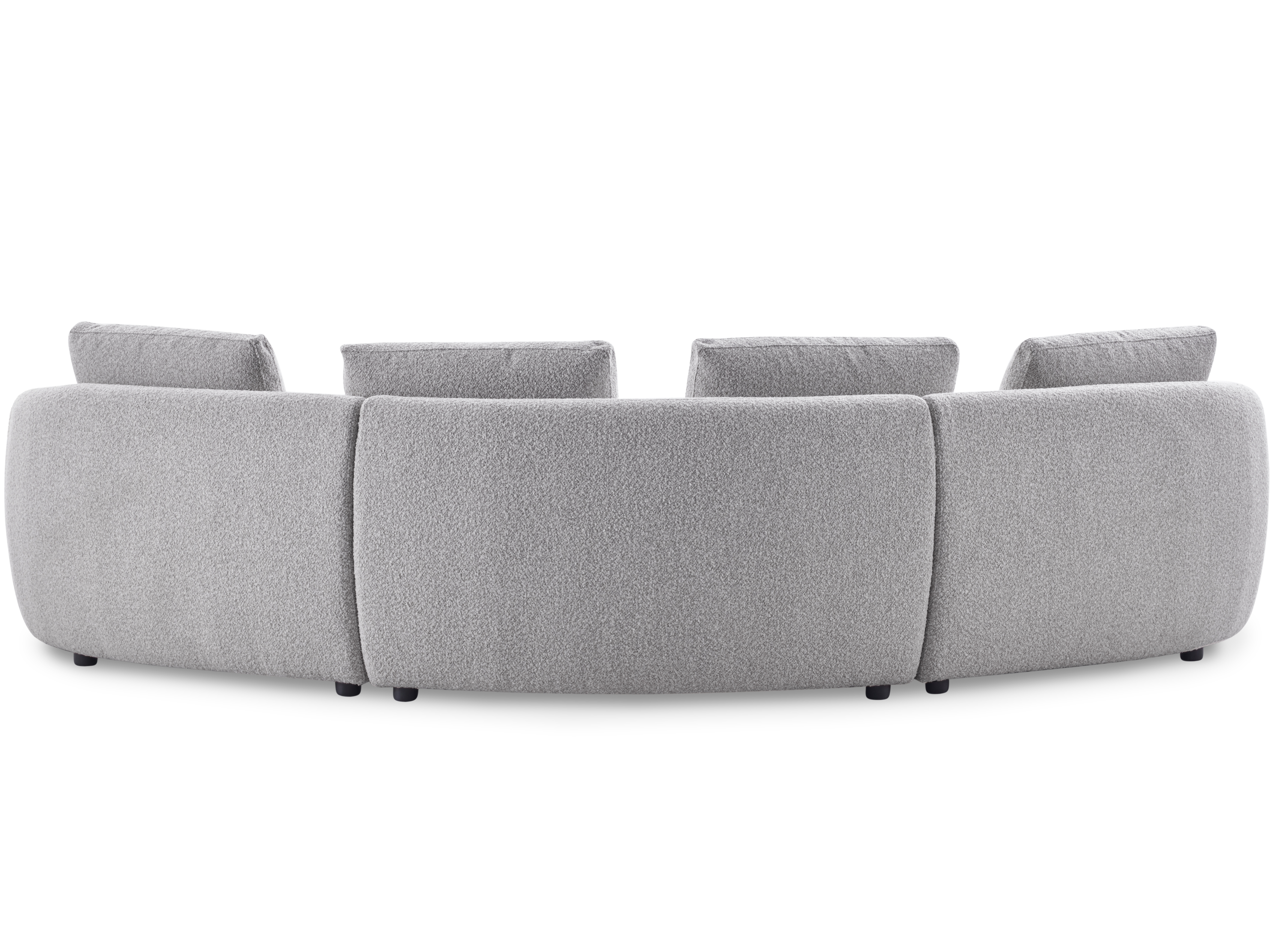 Arc Fabric Corner Lounge Dove 7