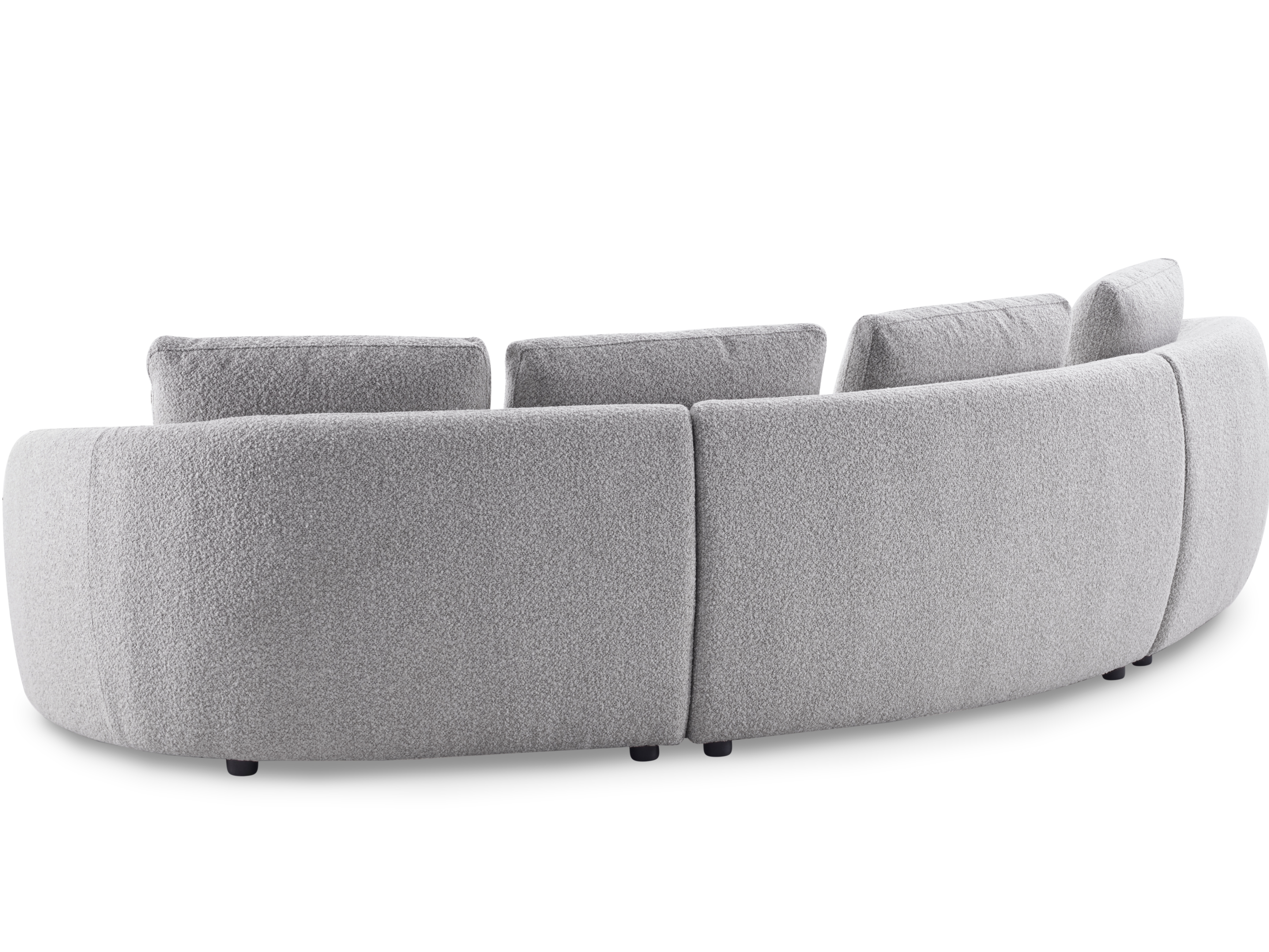 Arc Fabric Corner Lounge Dove 6