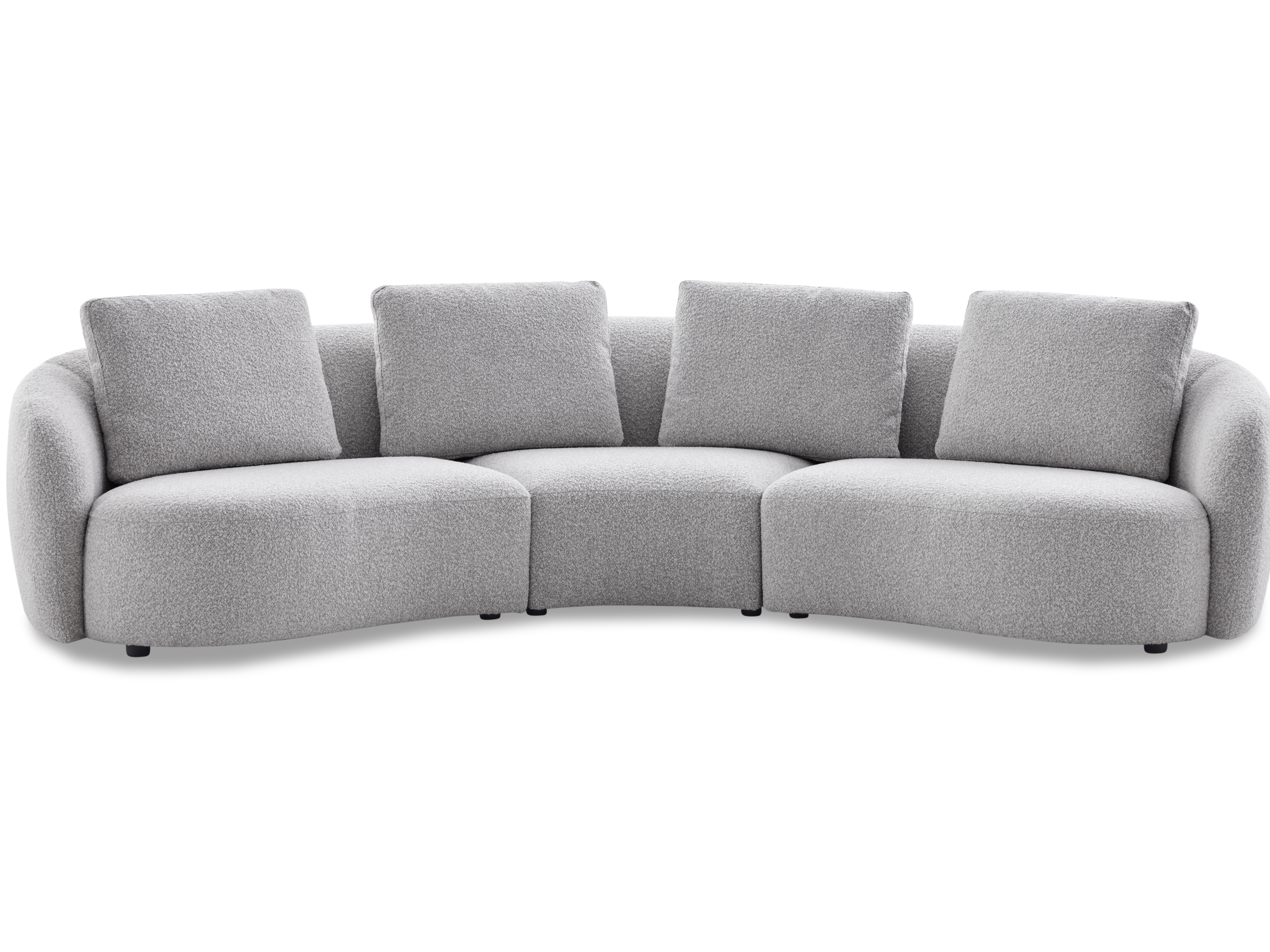 Arc Fabric Corner Lounge Dove 1