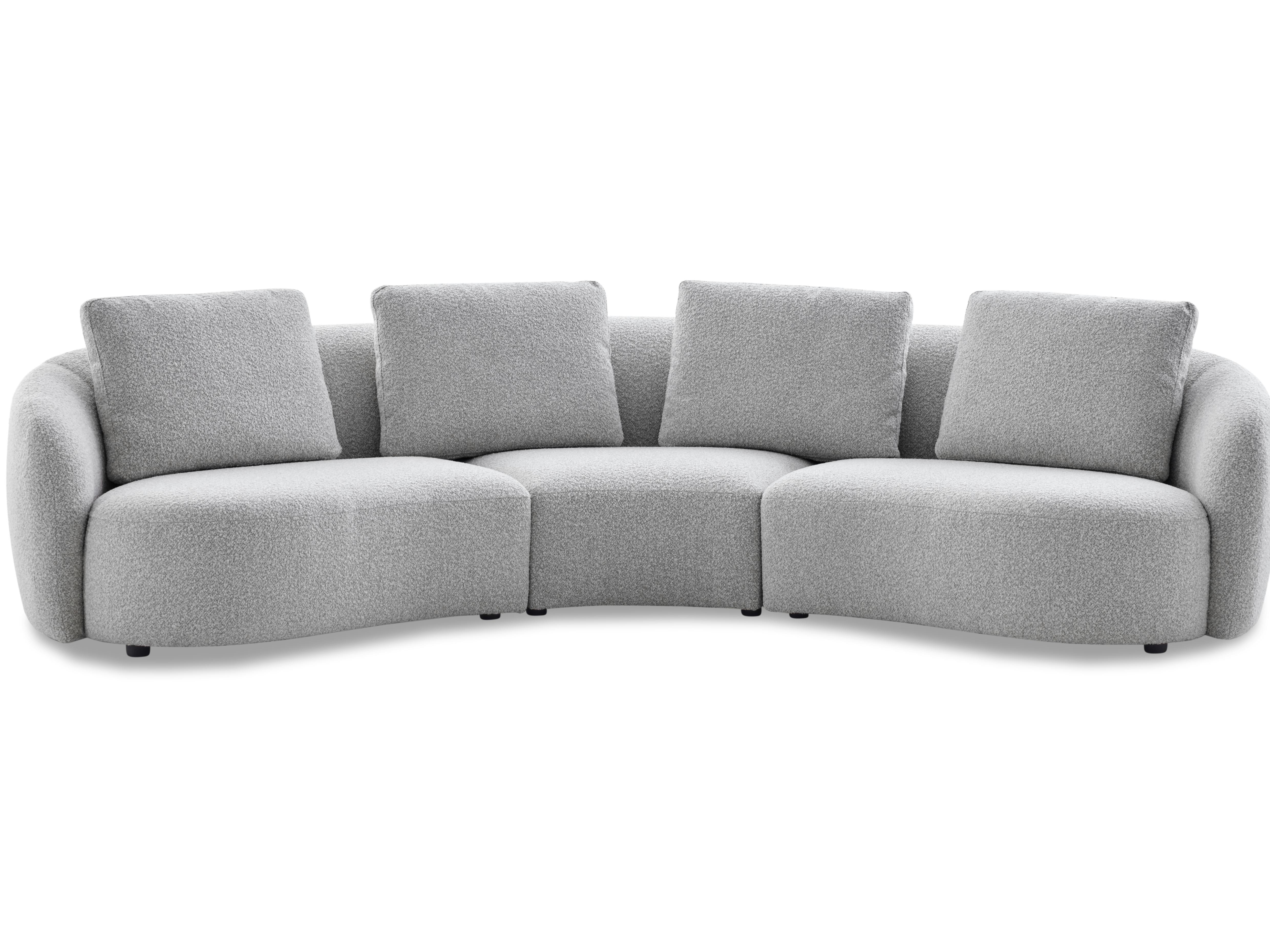 Arc Fabric Corner Lounge Dove