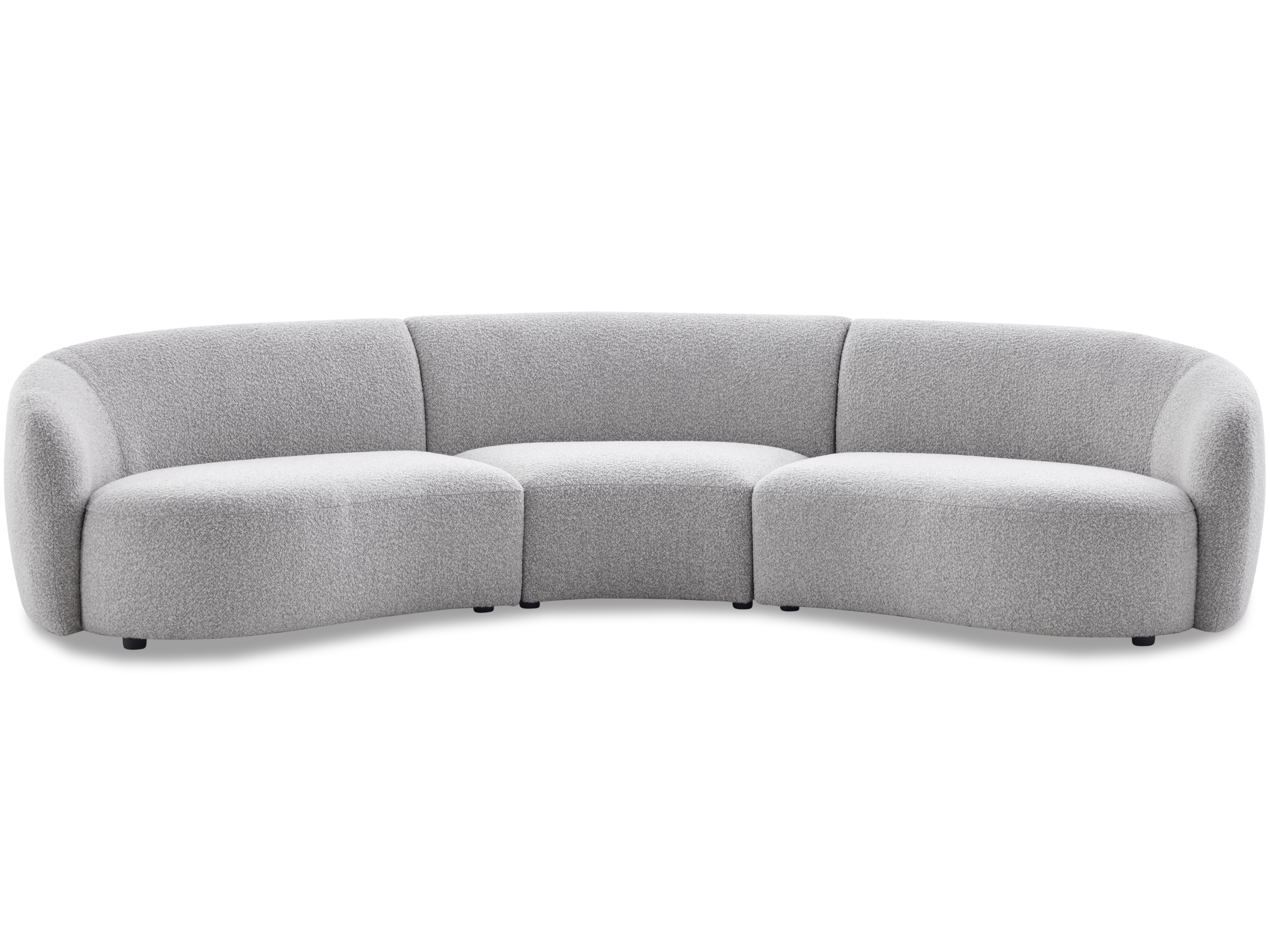 Arc Fabric Corner Lounge Dove 3