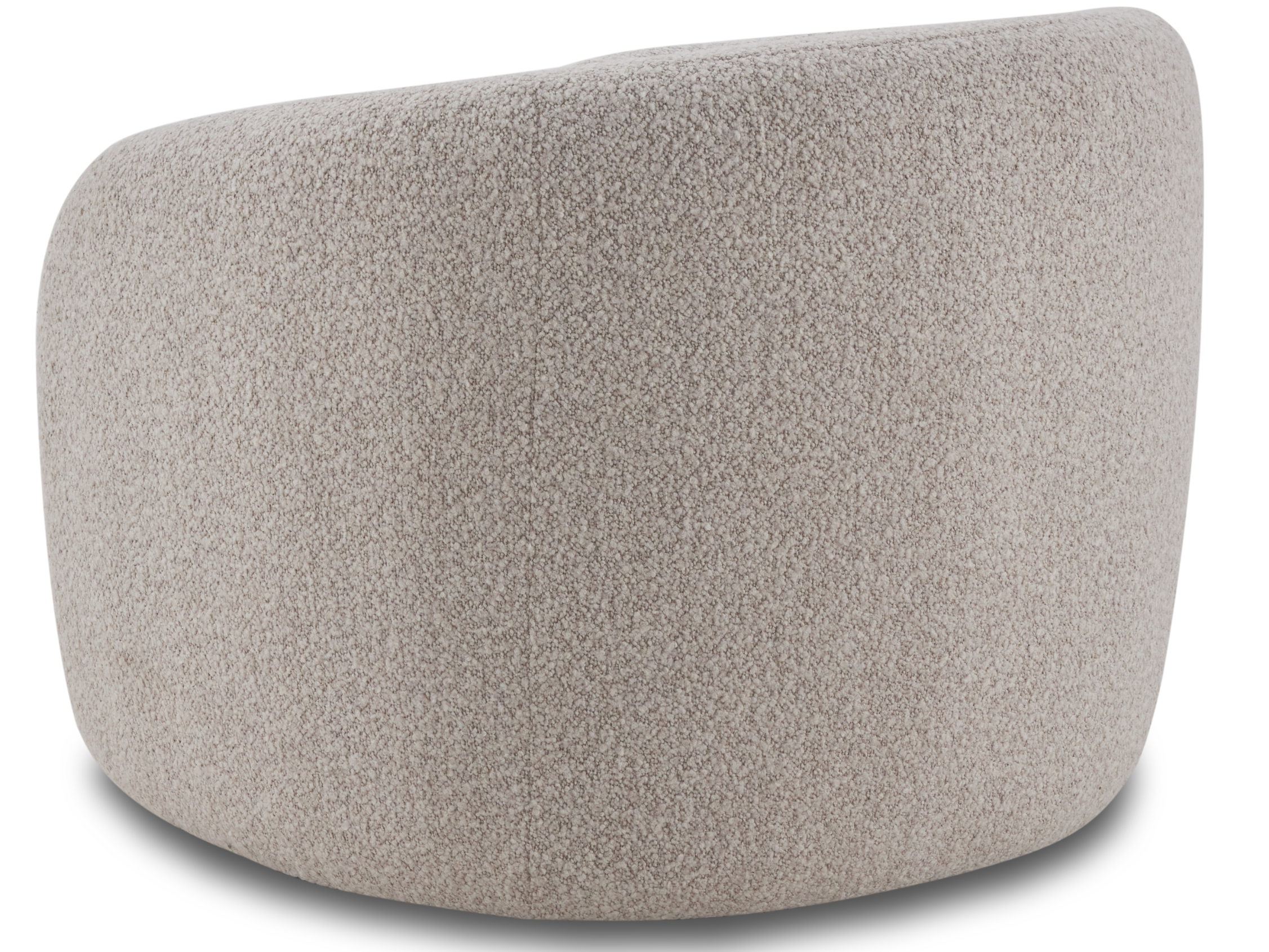 Arc Fabric Swivel Chair Moonbeam 7