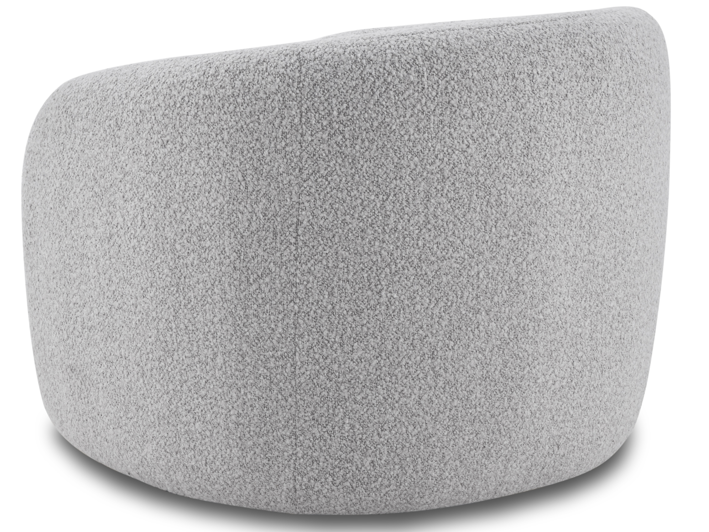 Arc Fabric Swivel Chair Dove 7